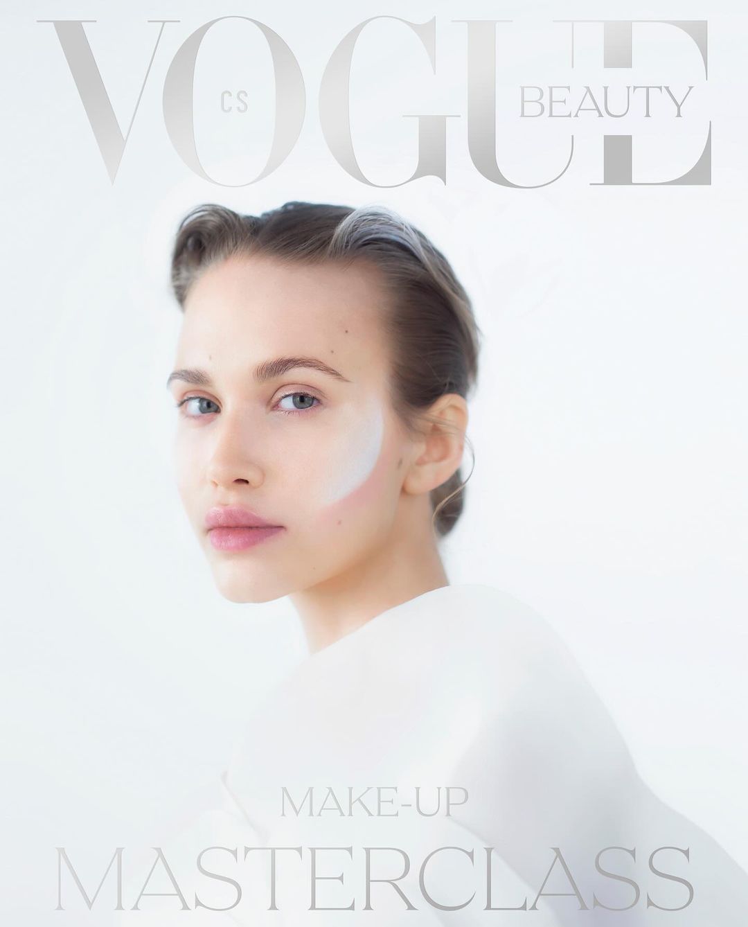 J'amemme's Camelia Dress Graces the Cover of Vogue Czechoslovakia