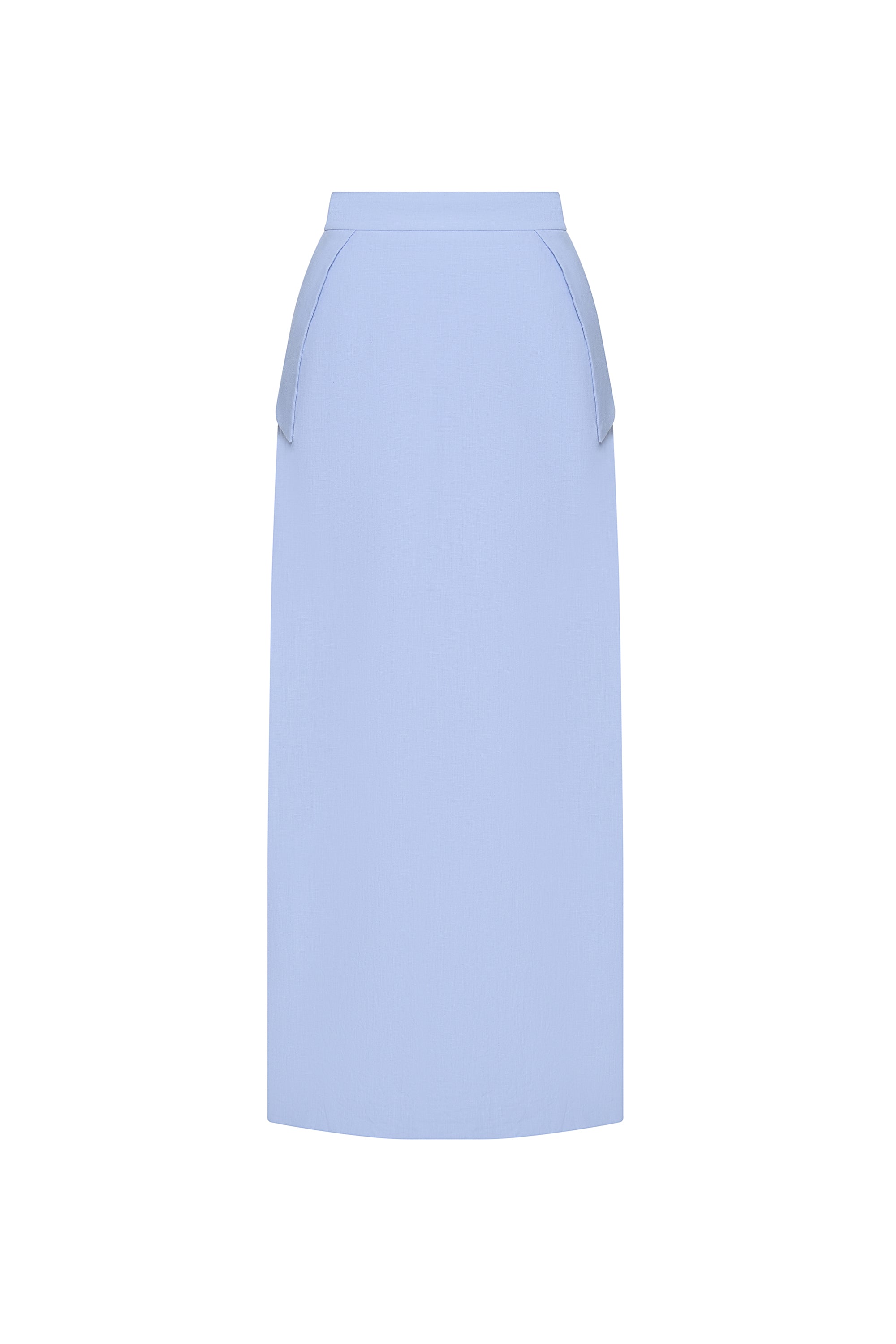 TYRA BLUE MIDI SKIRT