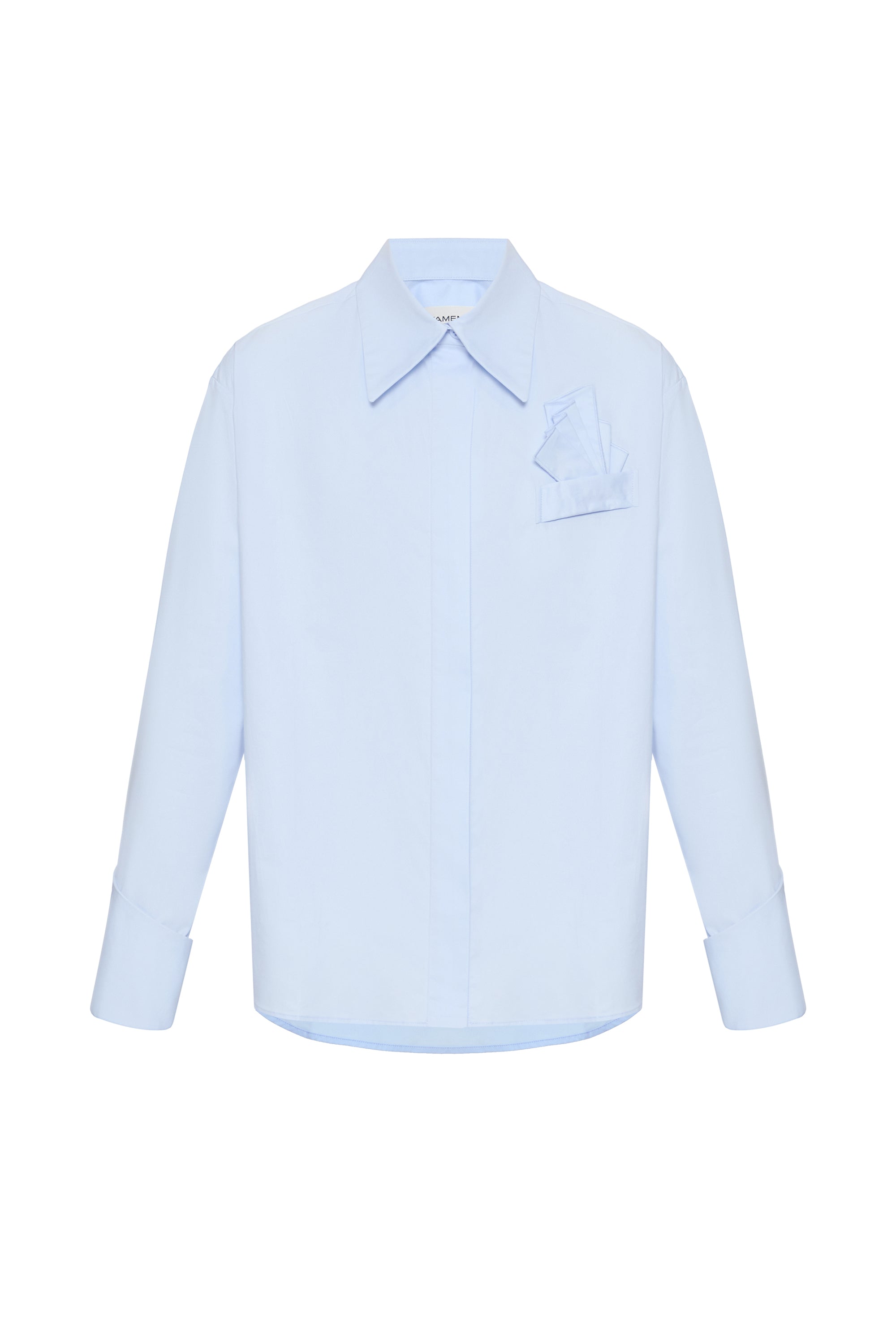 GABRIELLE BLUE SHIRT