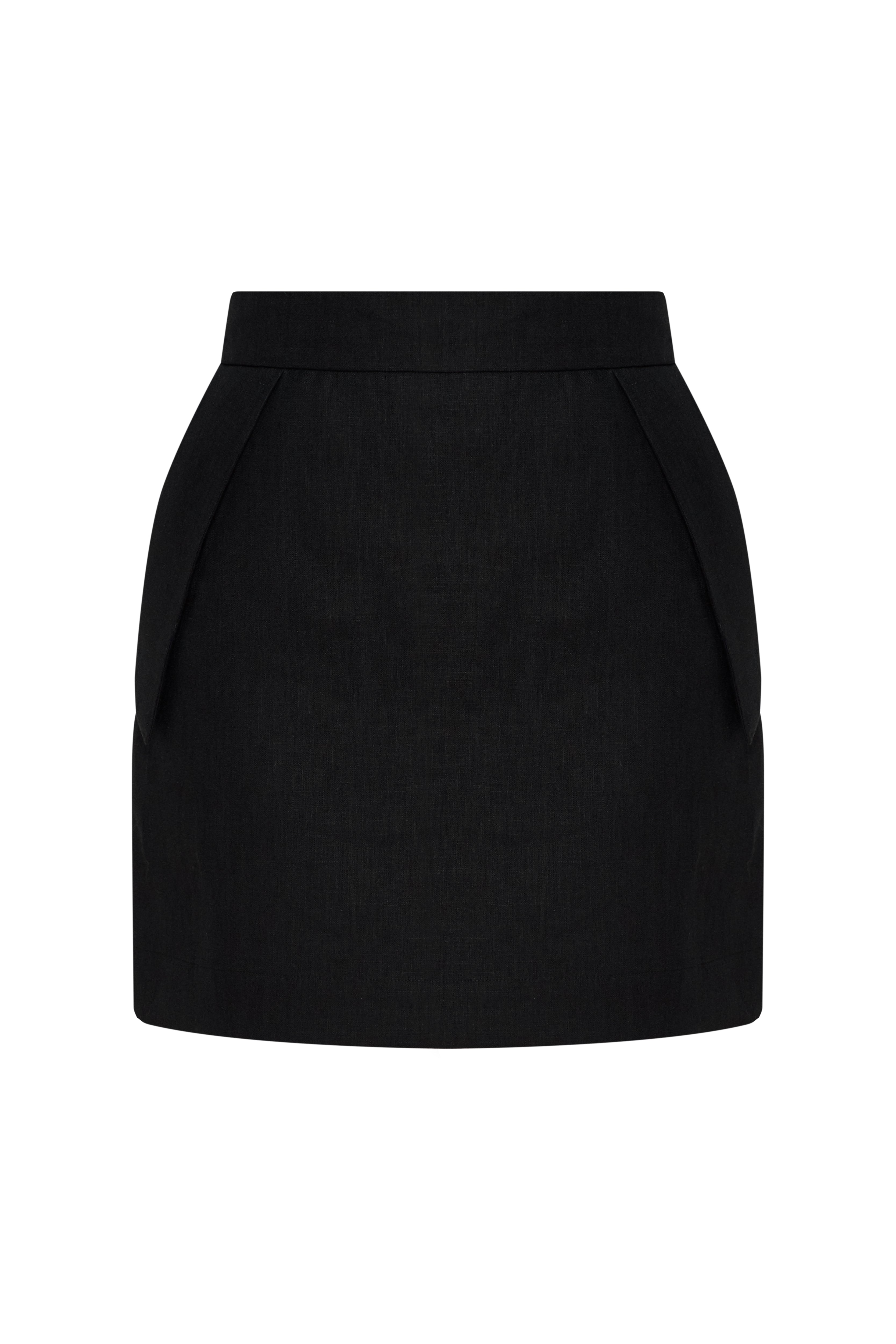 TYRA BLACK MINI SKIRT