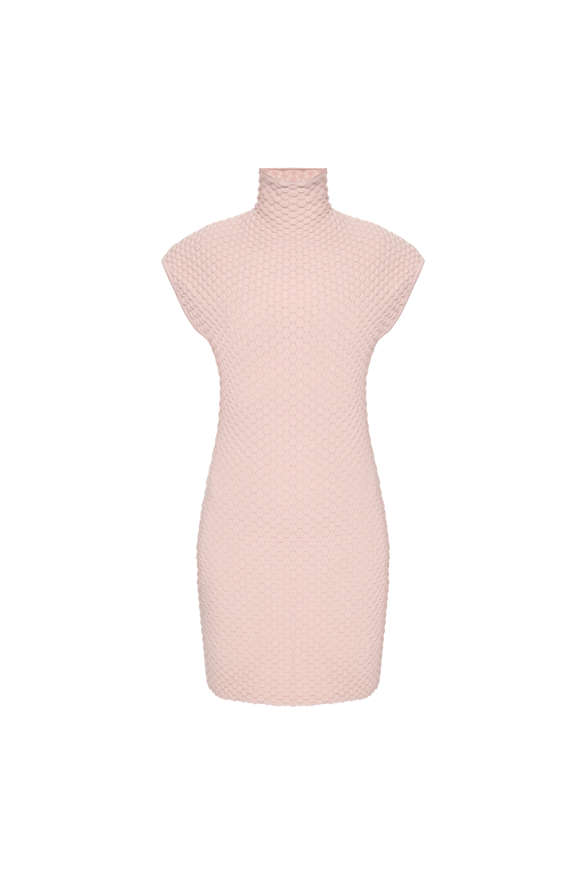 SNAKE KNIT MINI DRESS