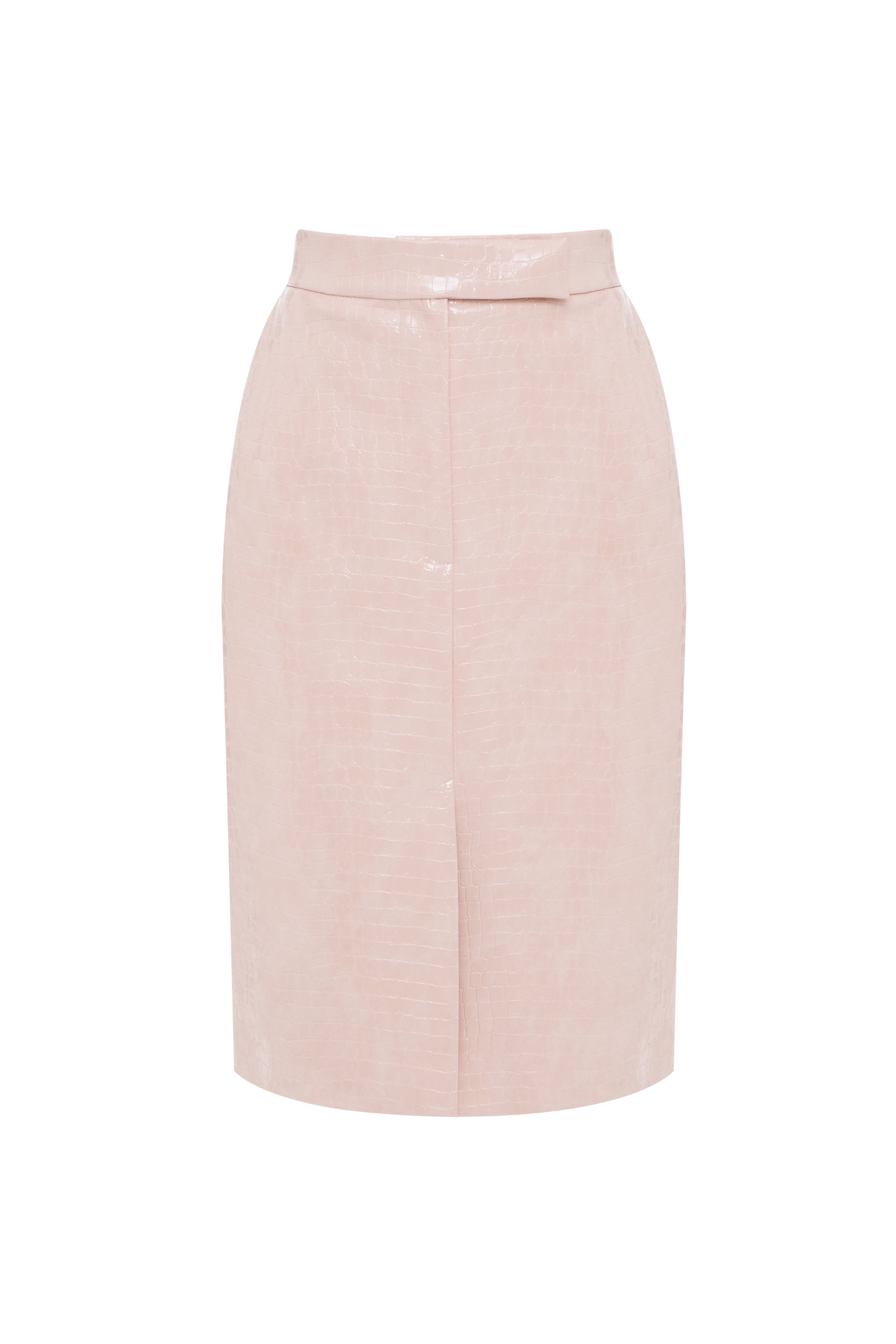 Croco Pink Skirt