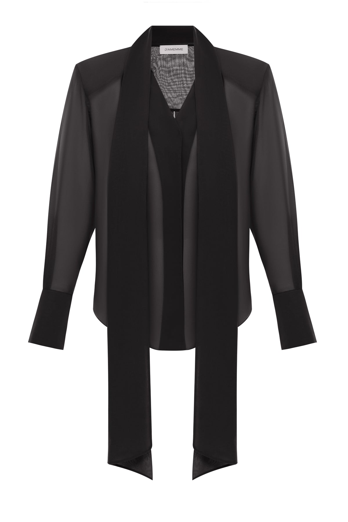SCARF CHIFFON BLOUSE