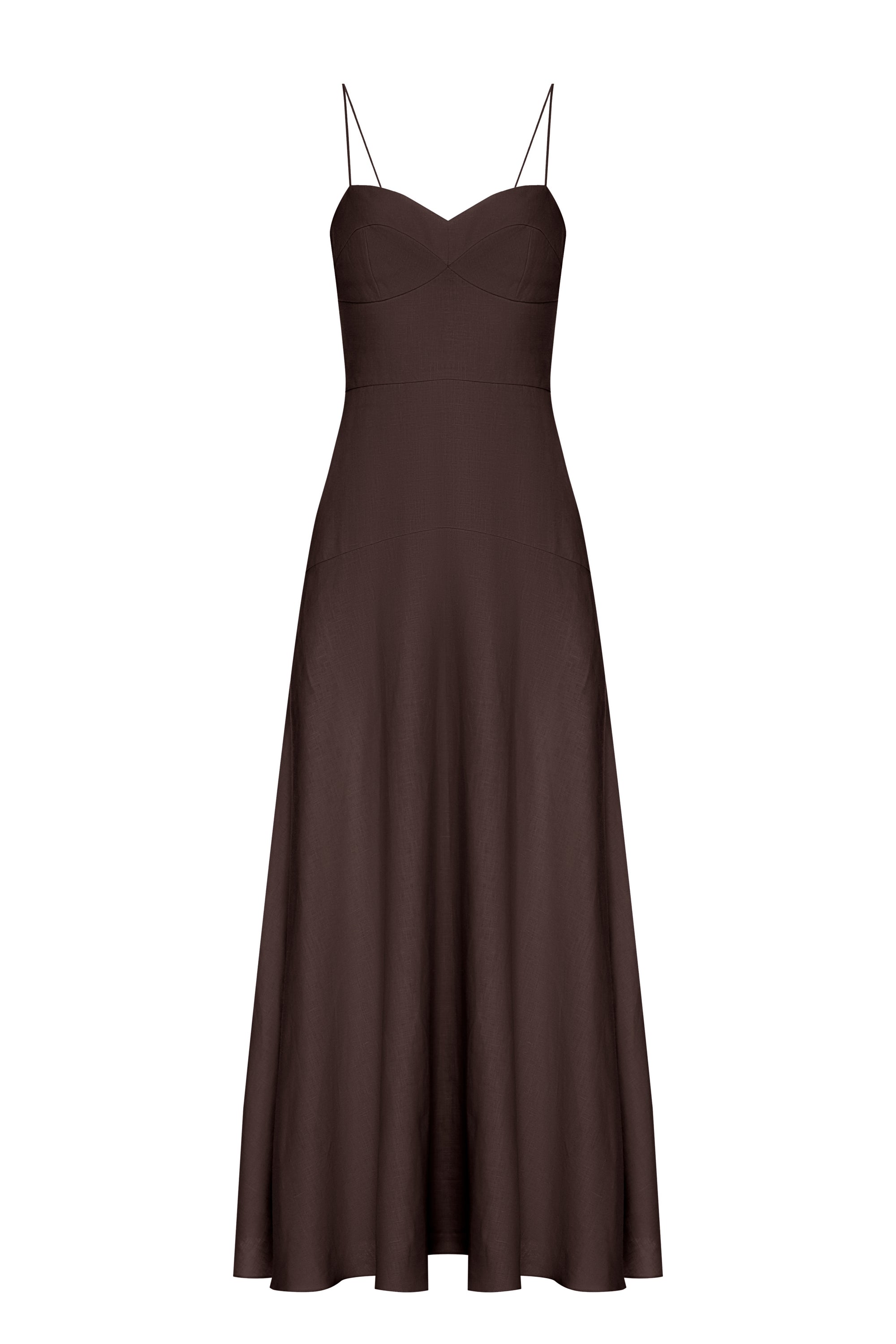 SANDY BROWN DRESS