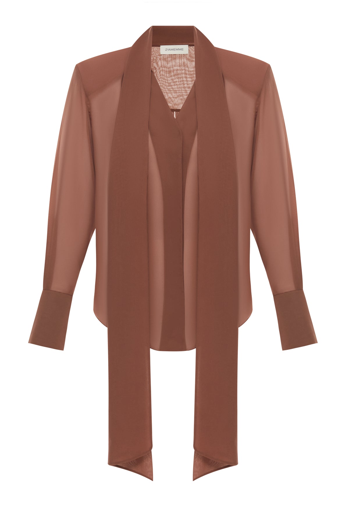SCARF CHIFFON BLOUSE