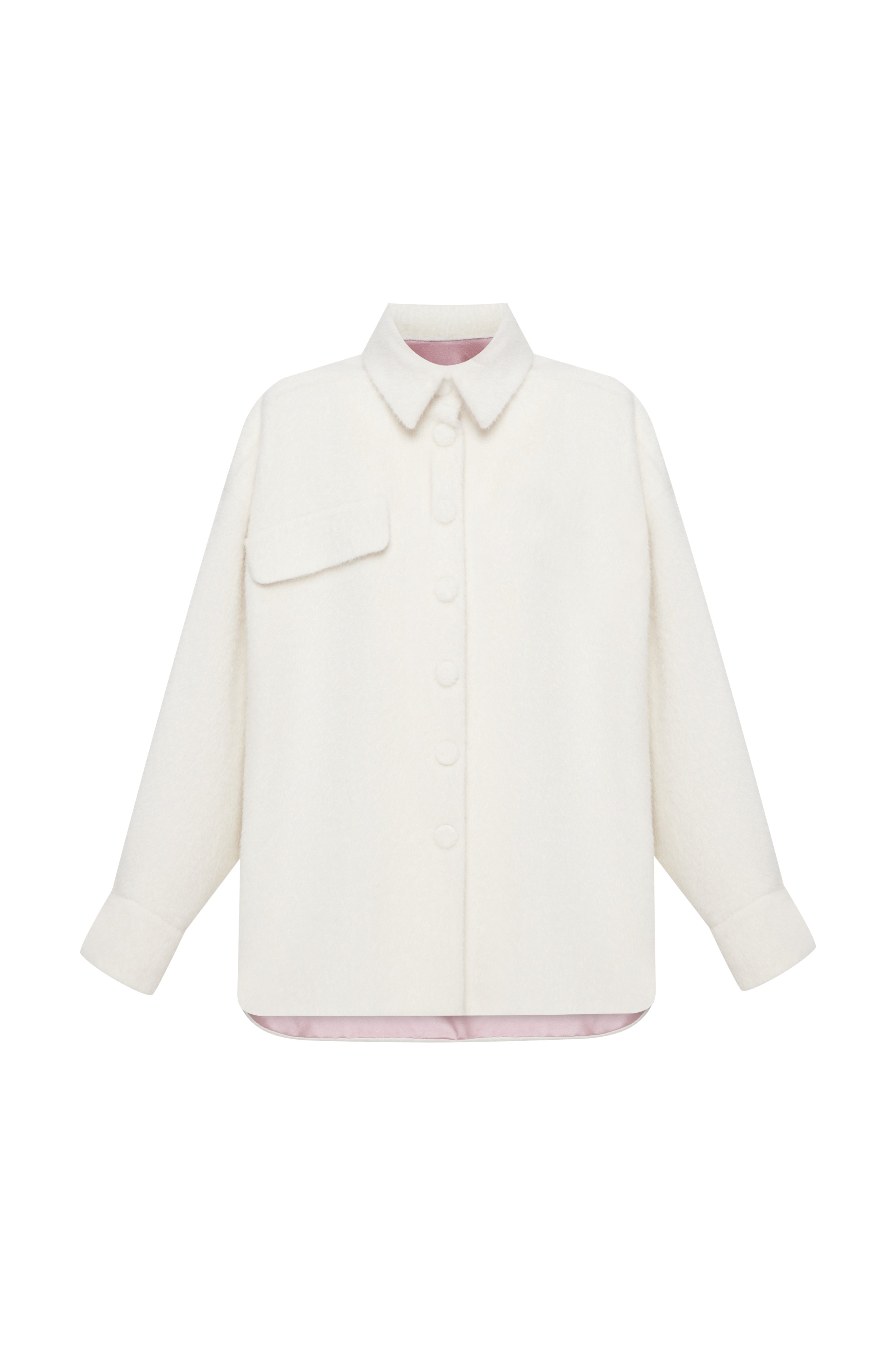 ARCTIQUE FLUFFY SHIRT