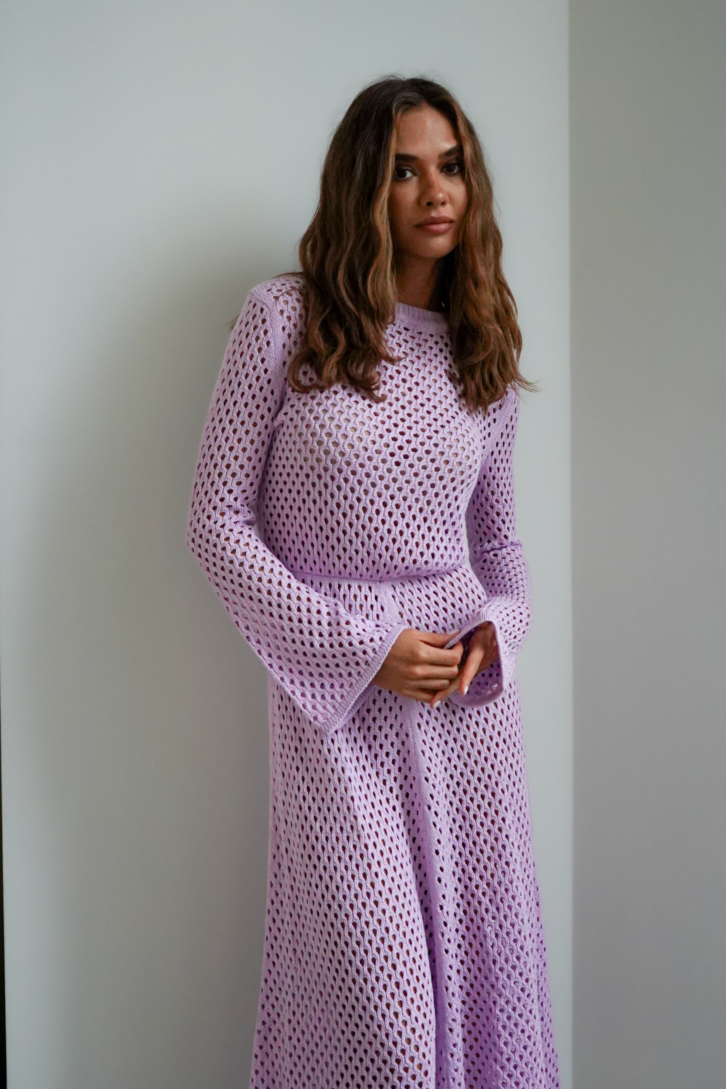 PAOLINA LAVENDER DRESS