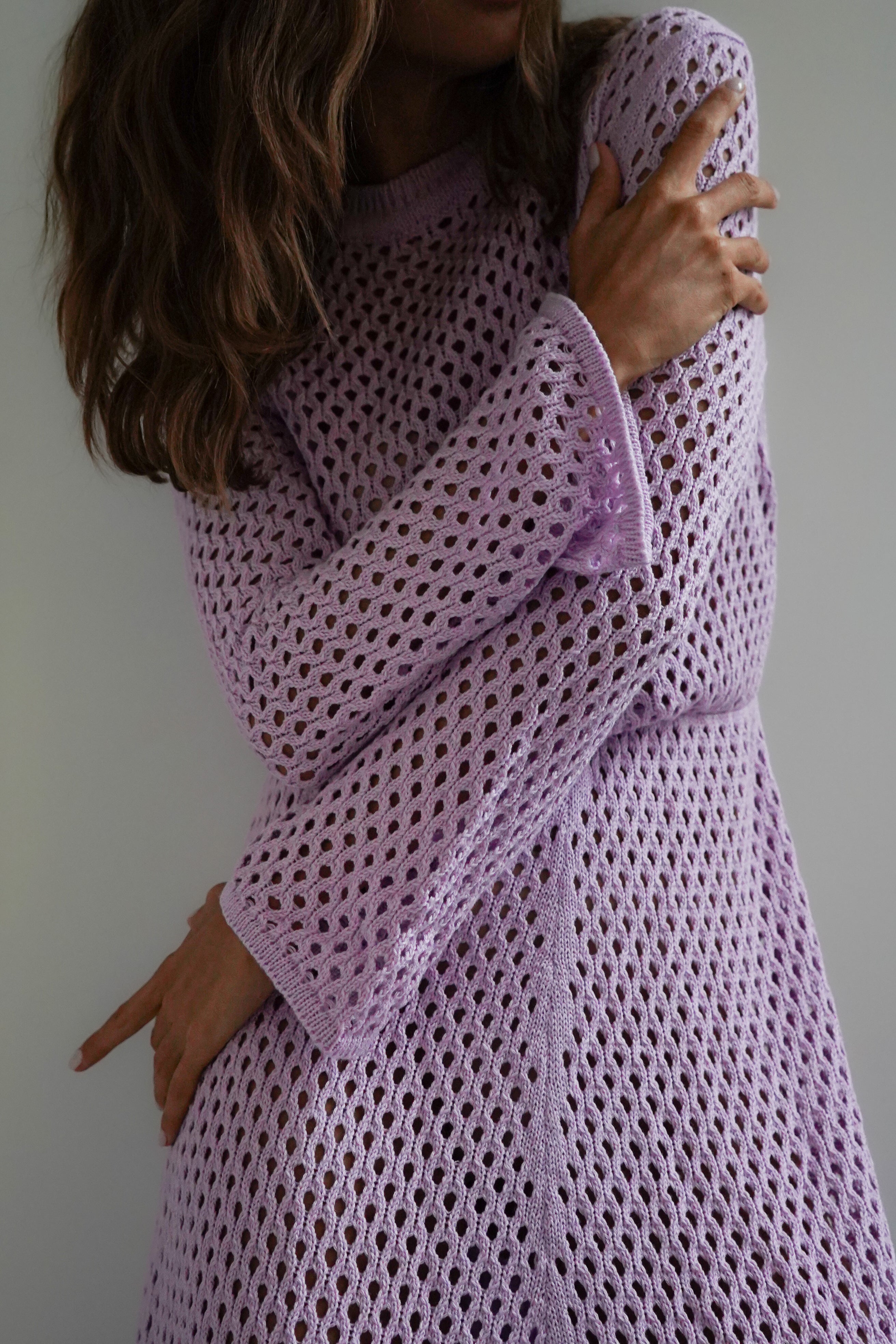 PAOLINA LAVENDER DRESS