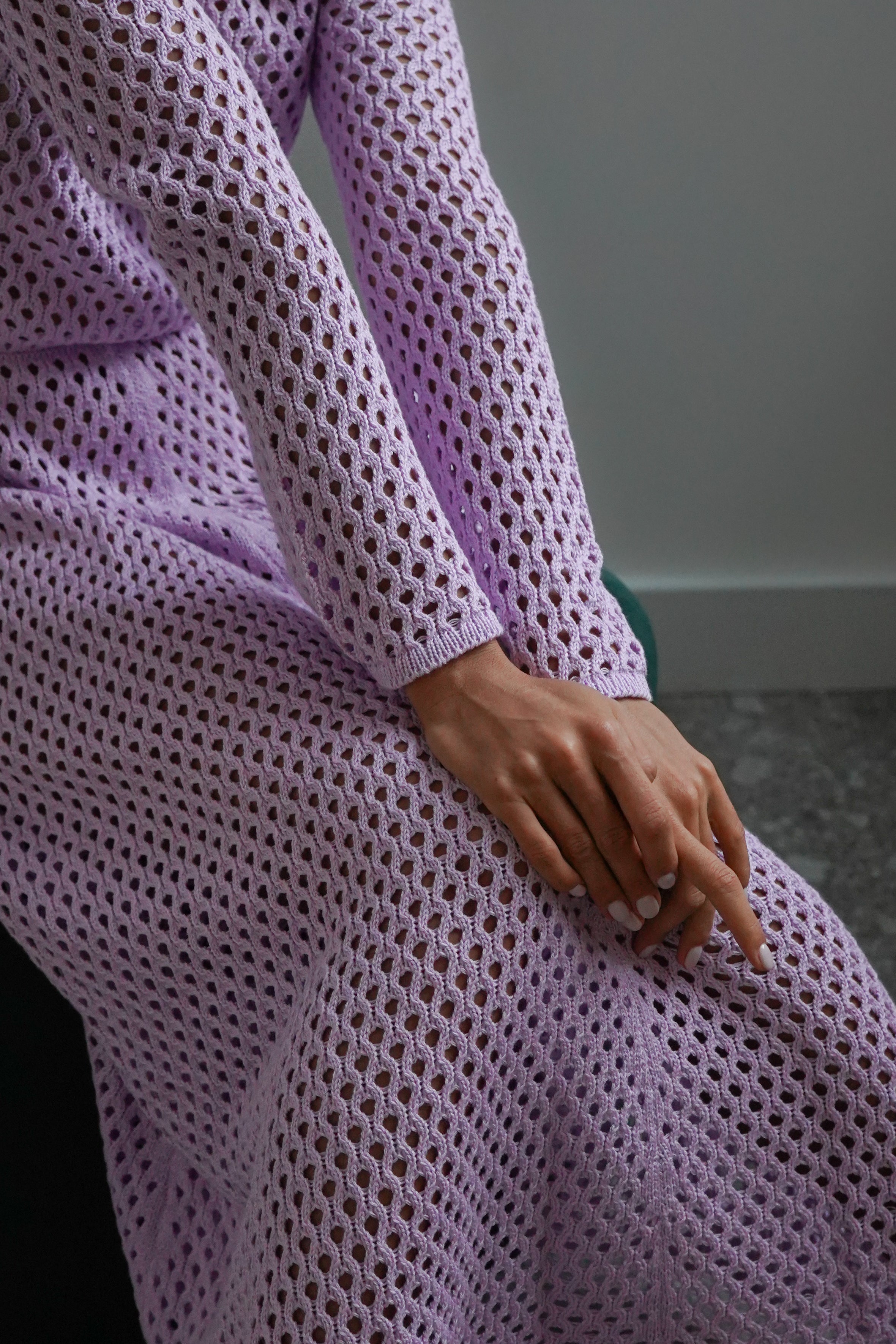 PAOLINA LAVENDER DRESS