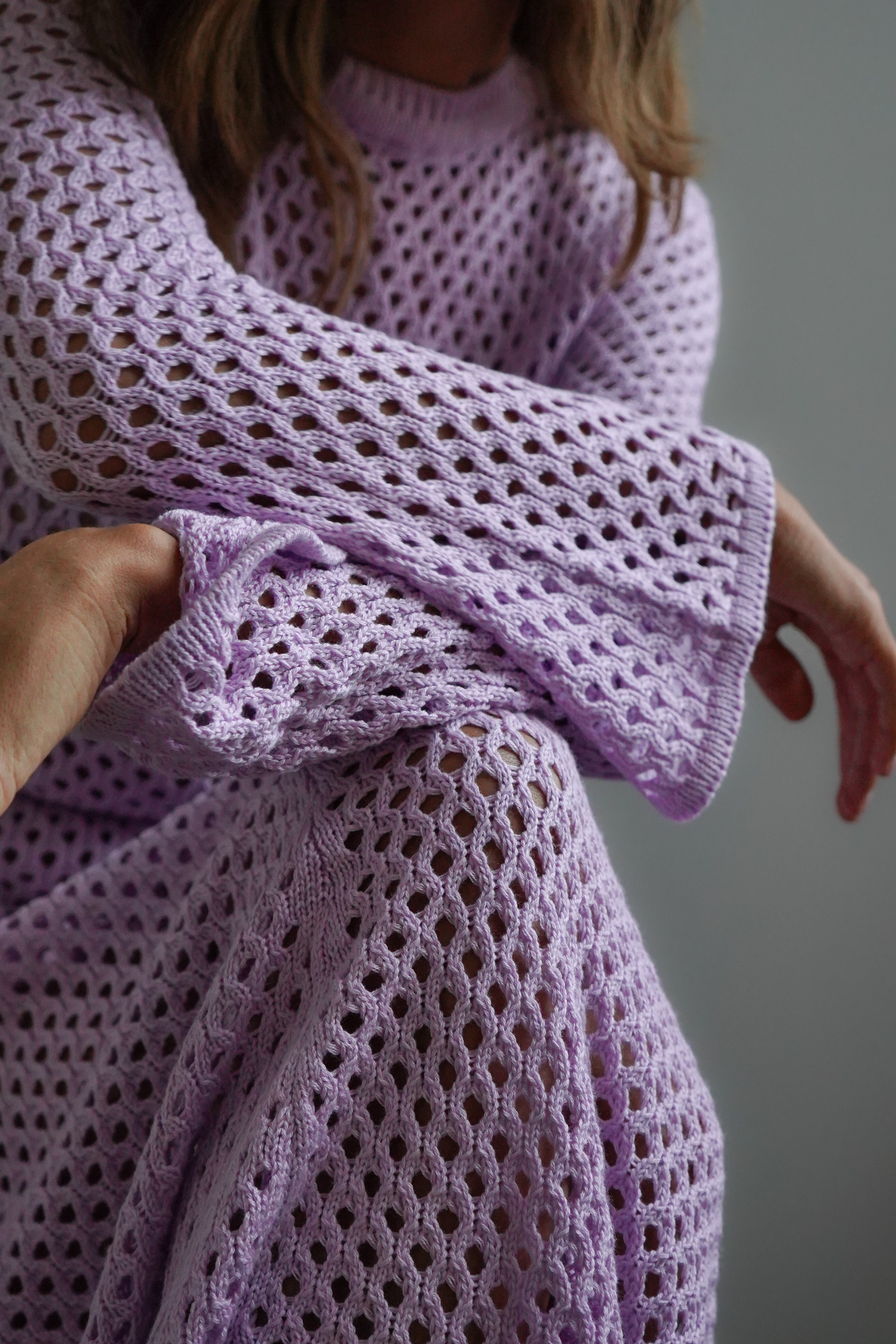 PAOLINA LAVENDER DRESS