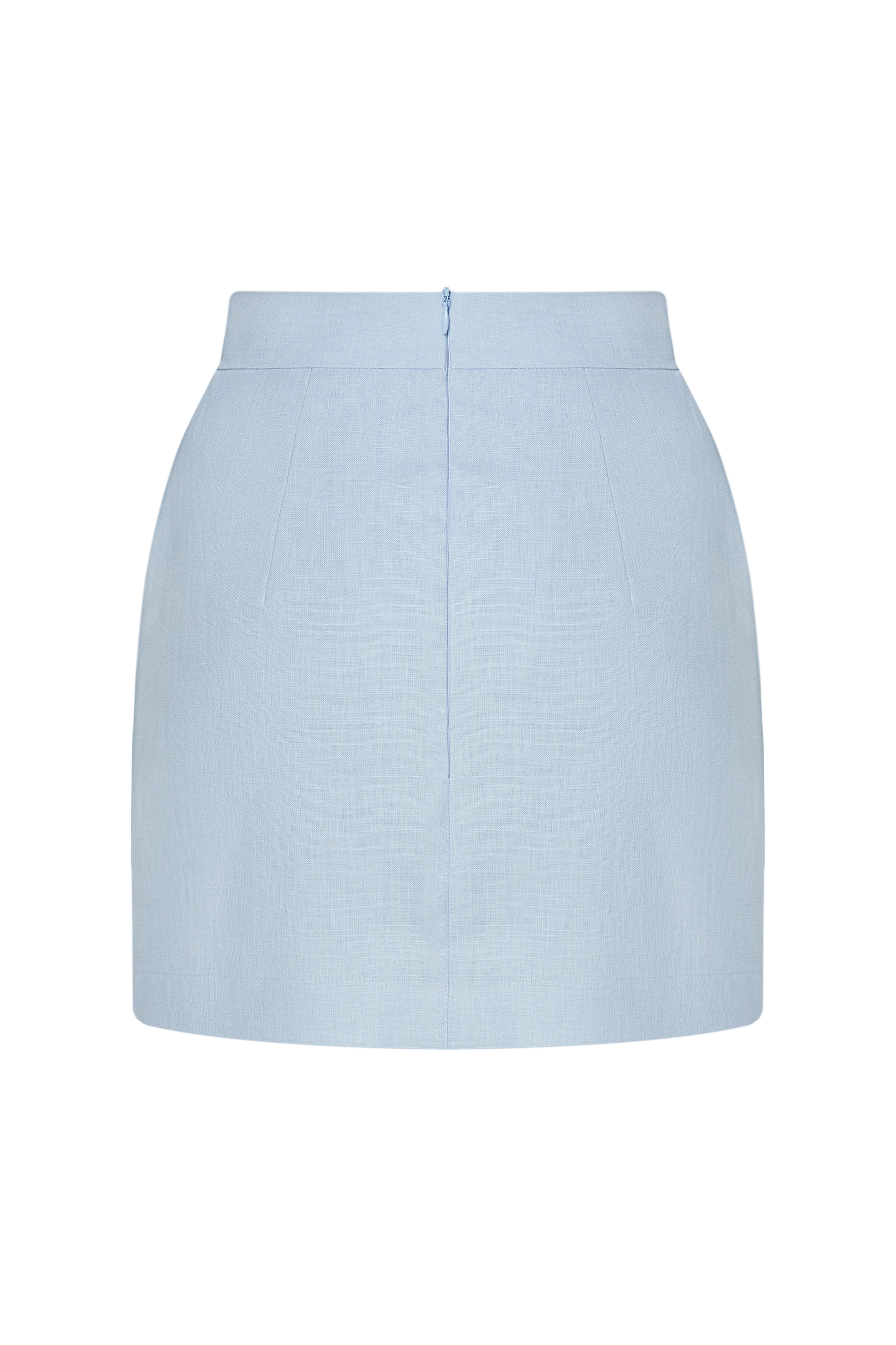 TYRA BLUE MINI SKIRT