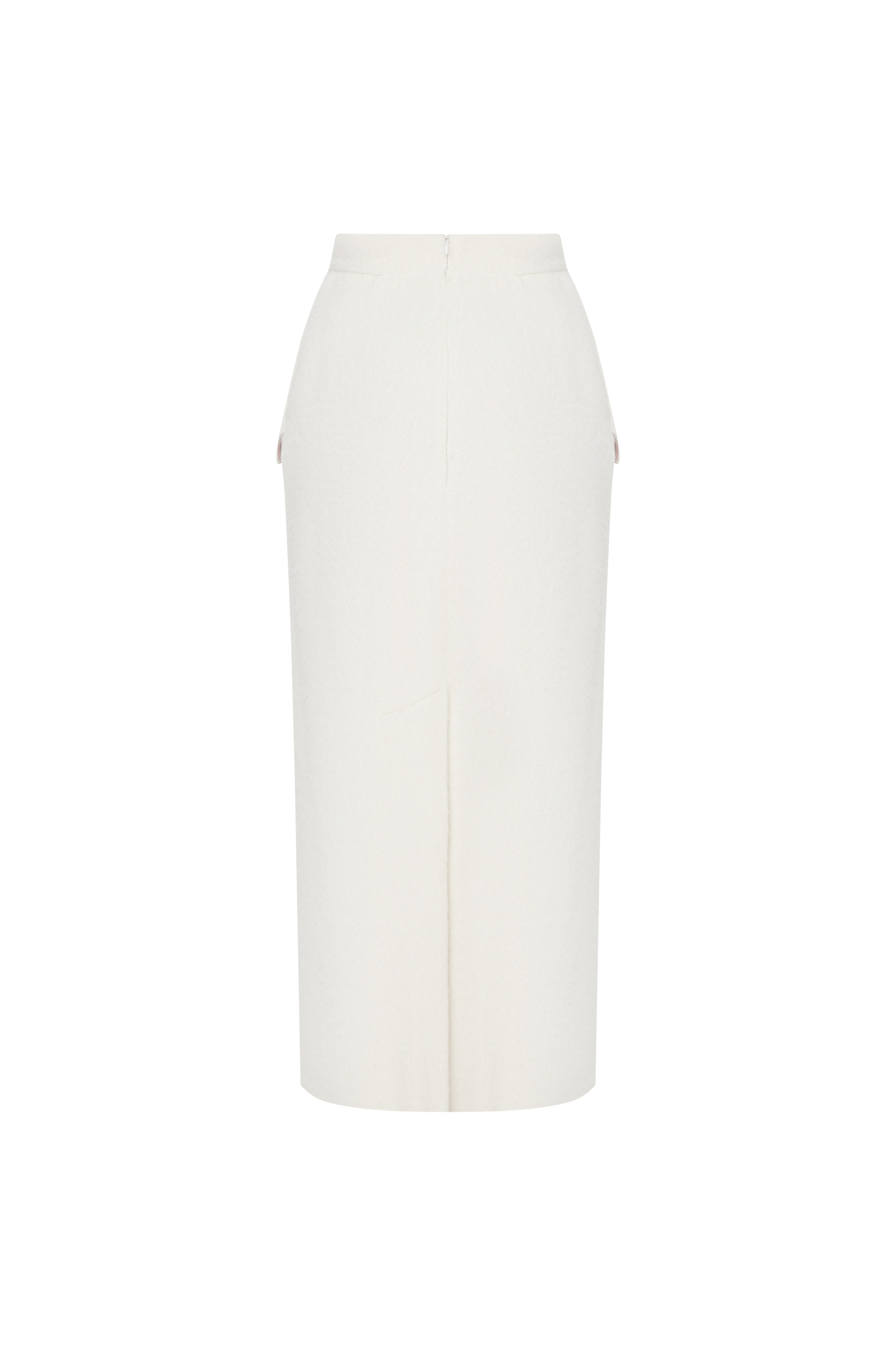 ARCTIQUE FLUFFY MIDI SKIRT
