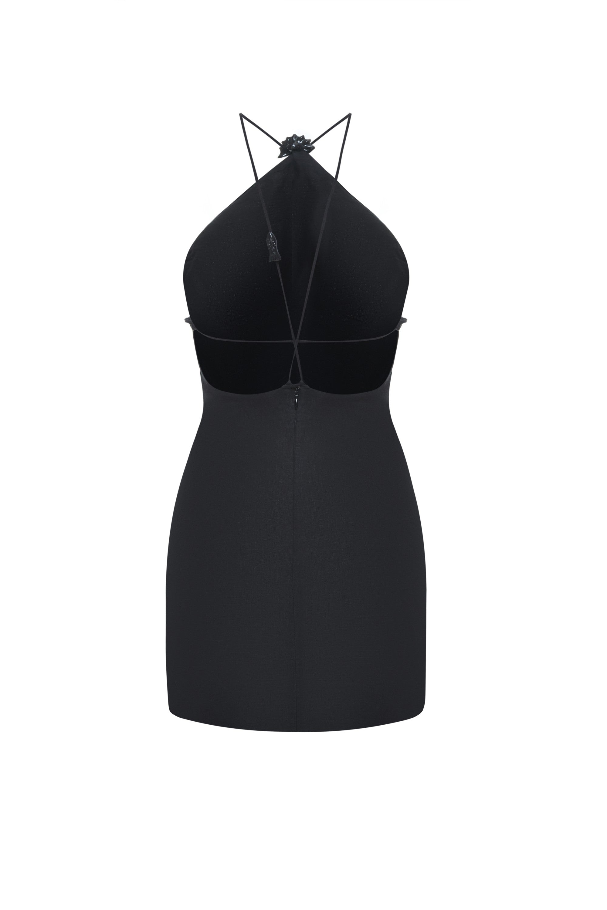 SHELLEY BLACK MINI DRESS