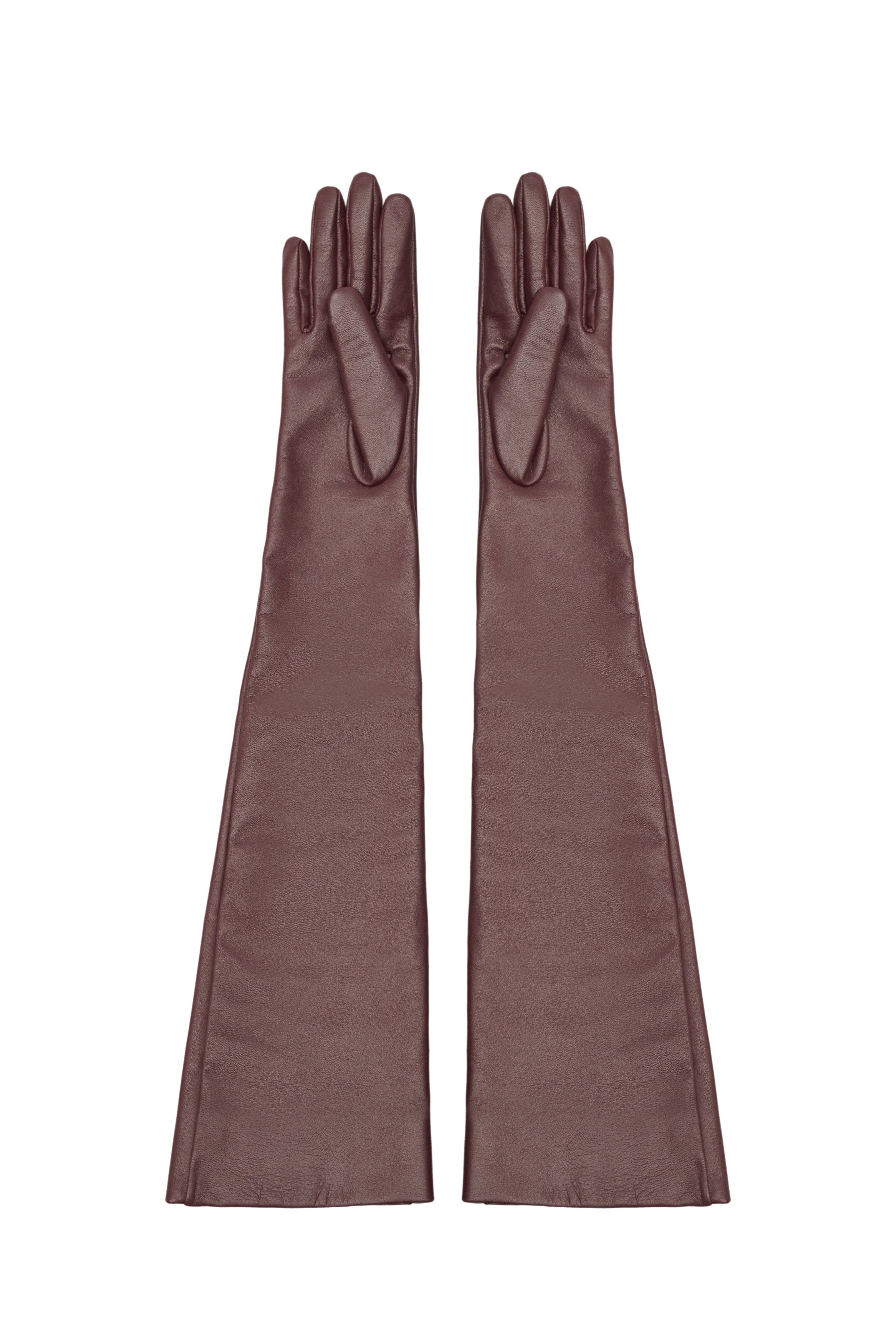 MARSALA LEATHER GLOVES