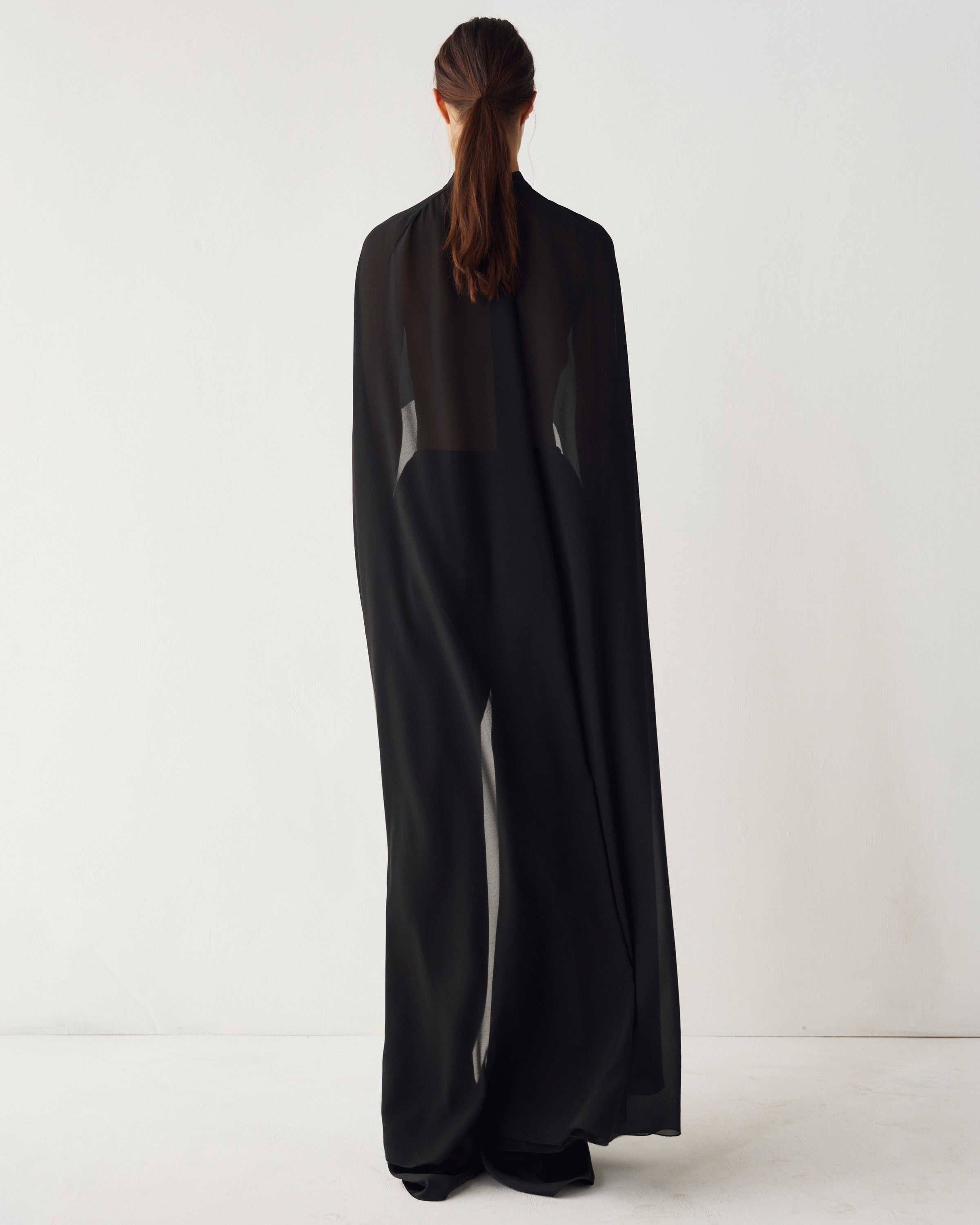 PATRIZZIA CHIFFON CAPE