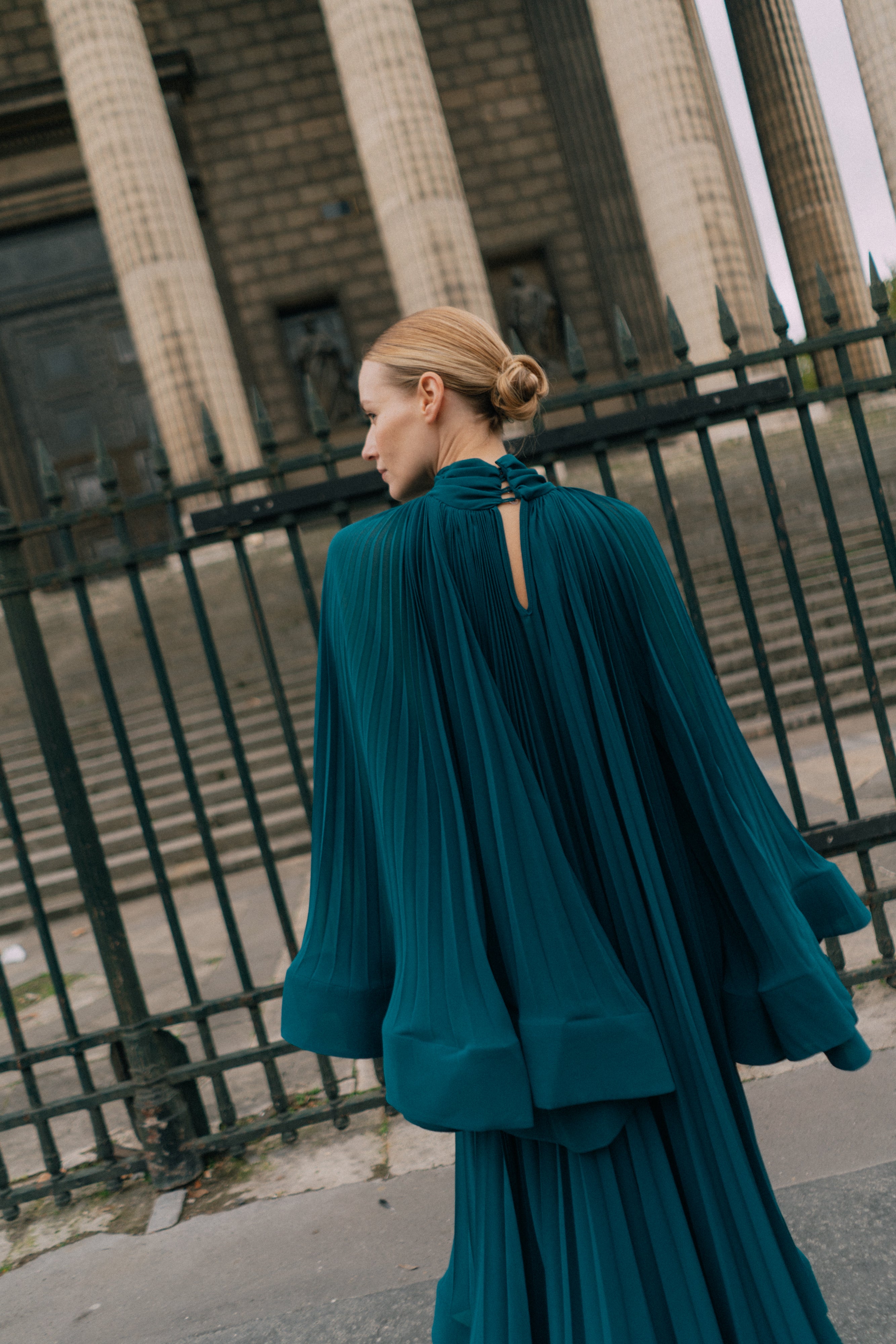 AGLAE PLEATED DRESS