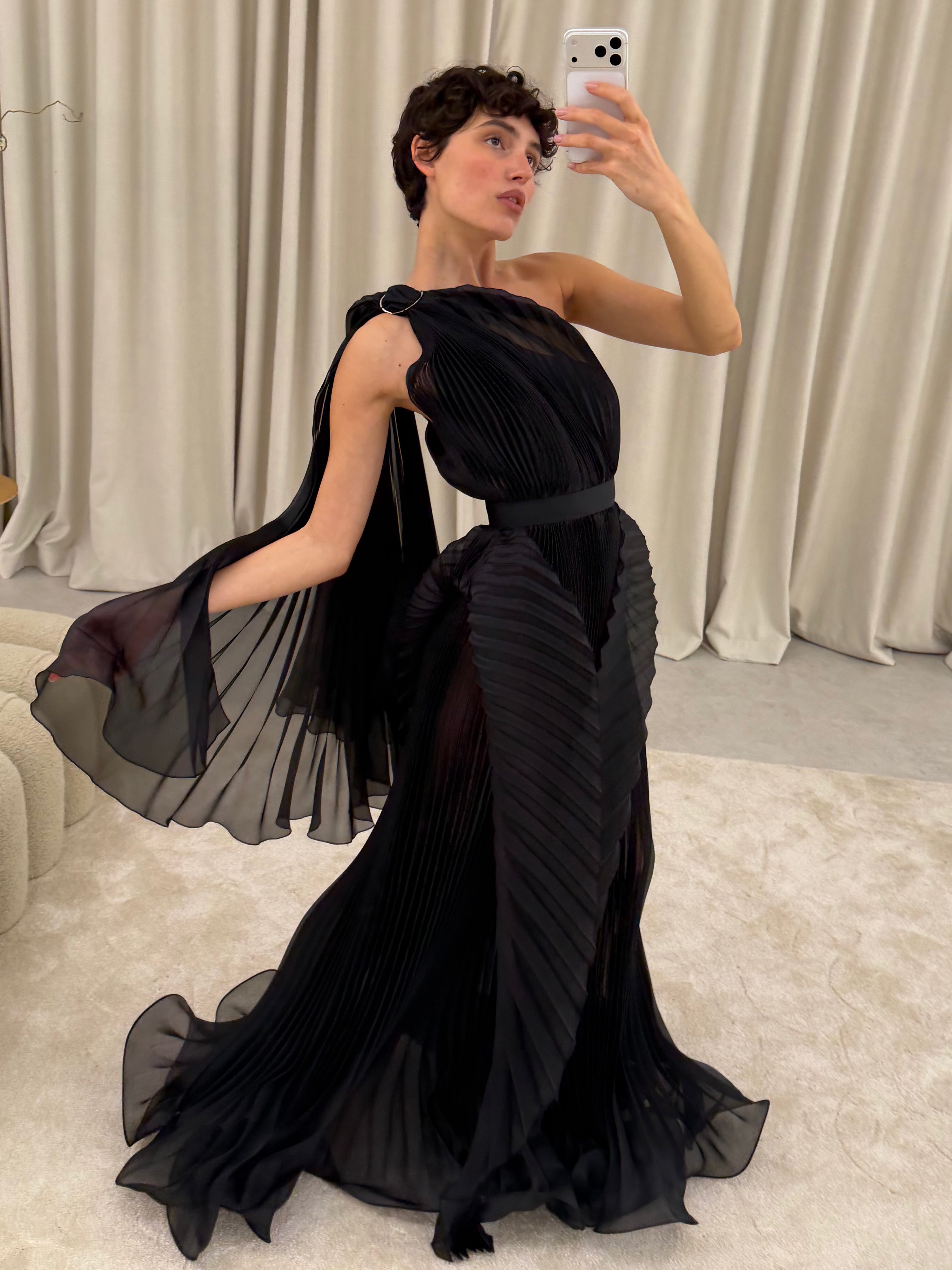 LOTUS BLACK DRESS