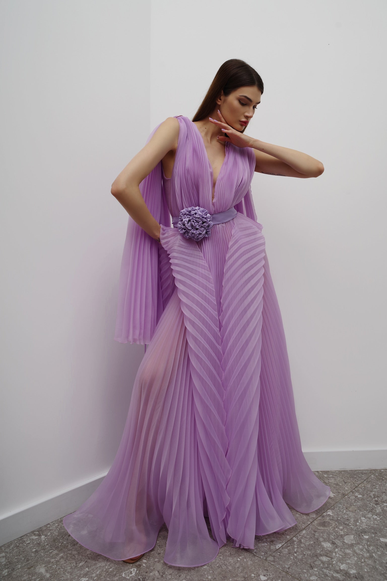 NYMPH LAVENDER DRESS