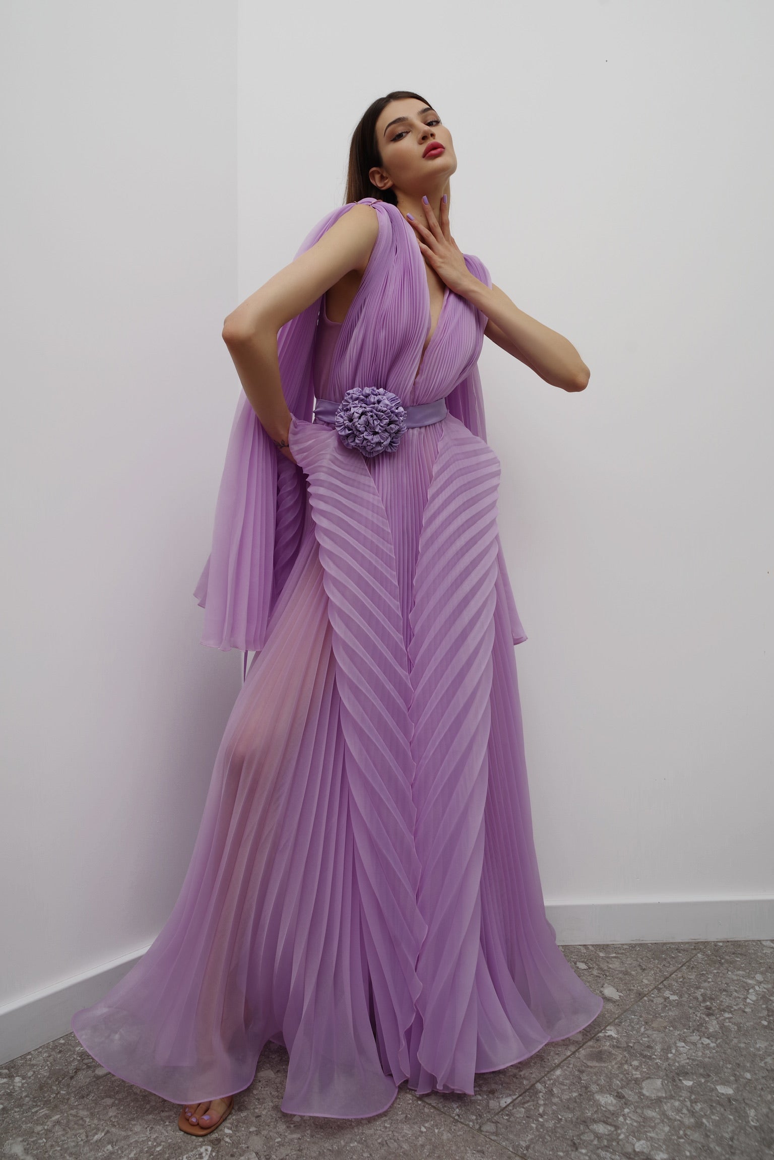 NYMPH LAVENDER DRESS