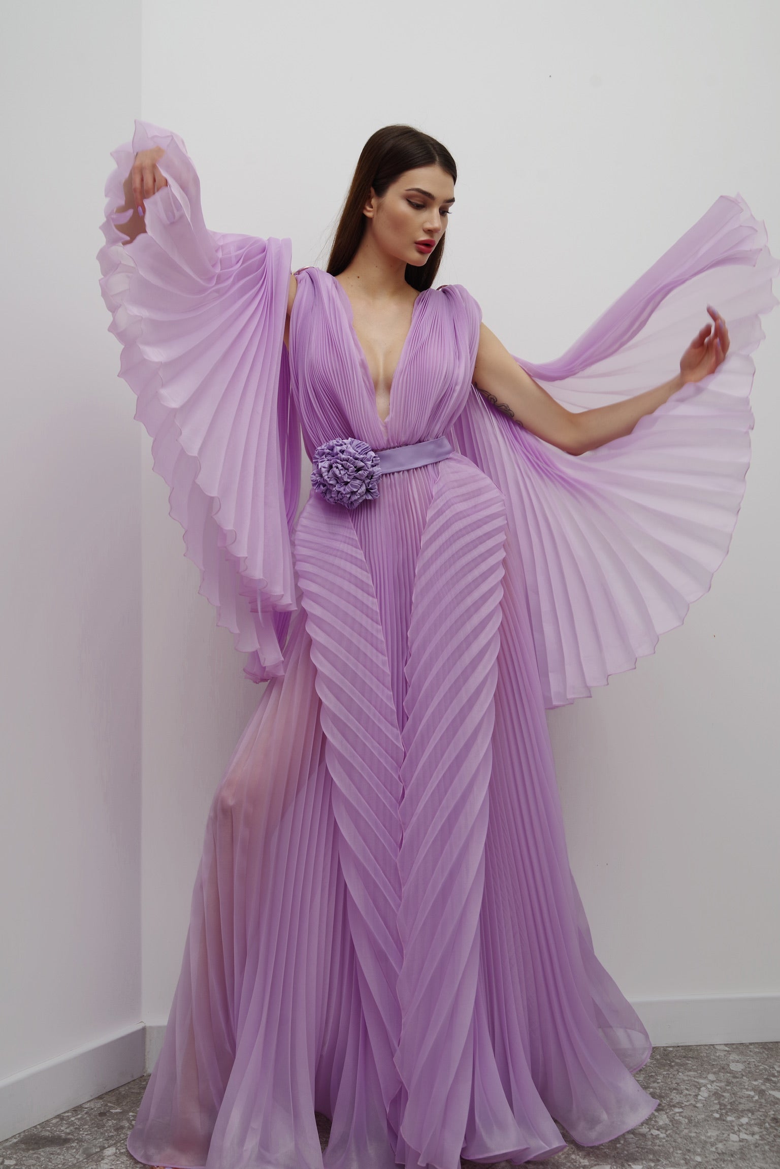 NYMPH LAVENDER DRESS
