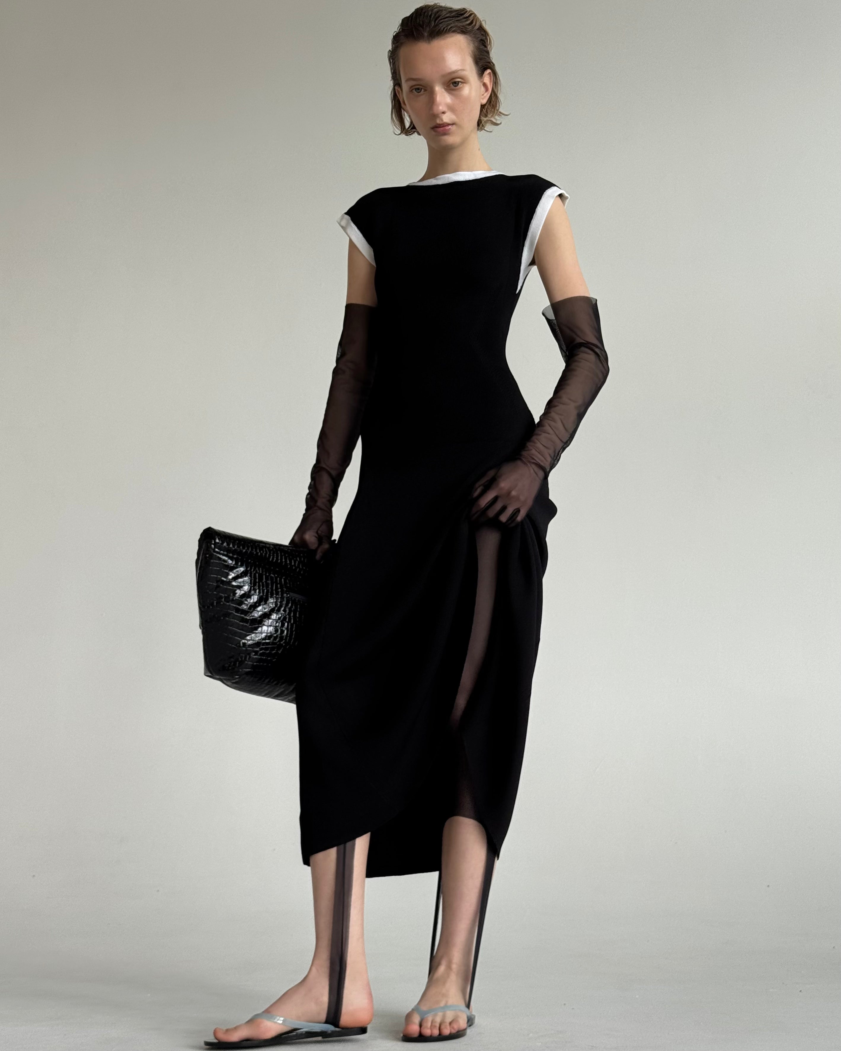 MONICA BLACK DRESS