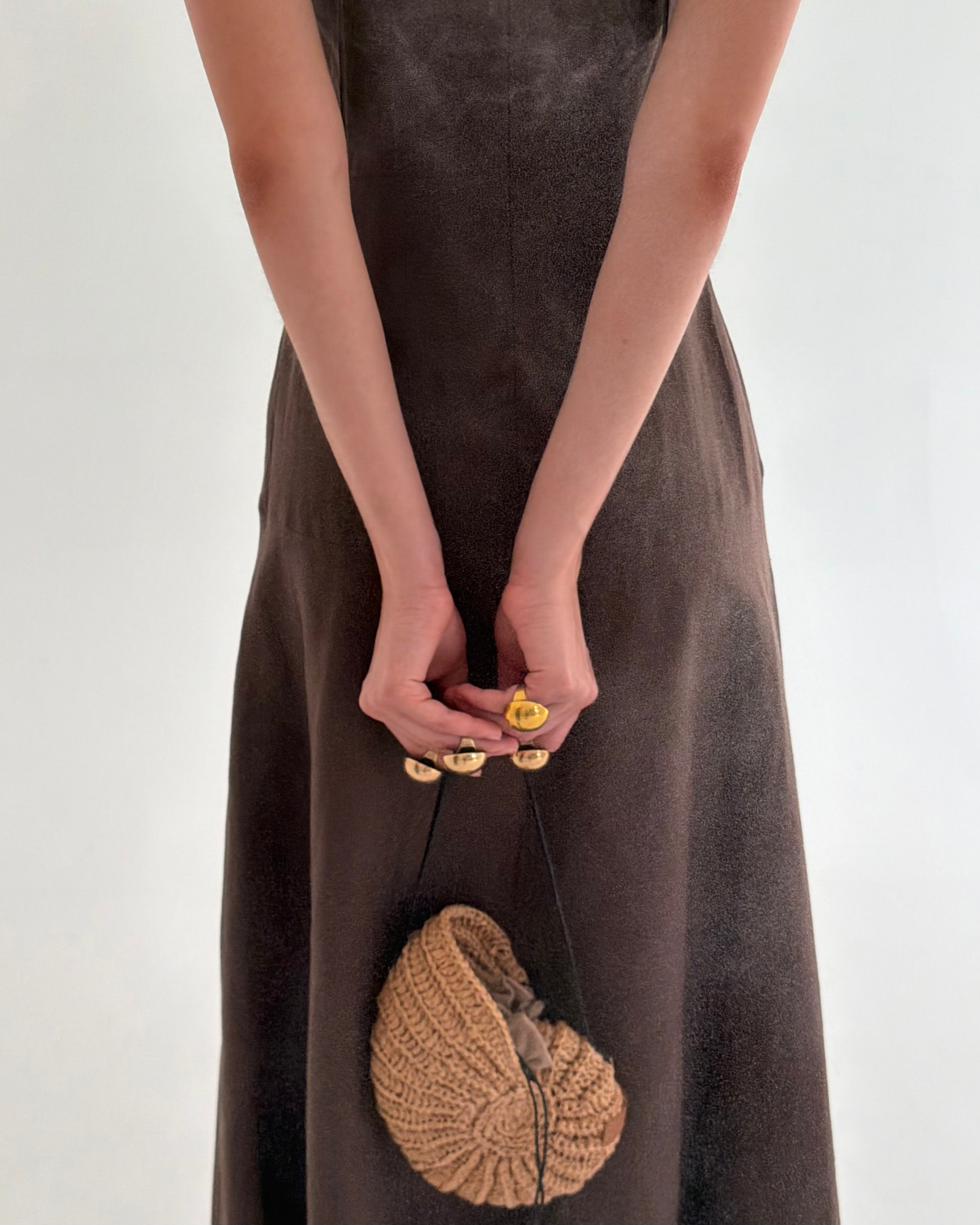 SANDY BROWN DRESS