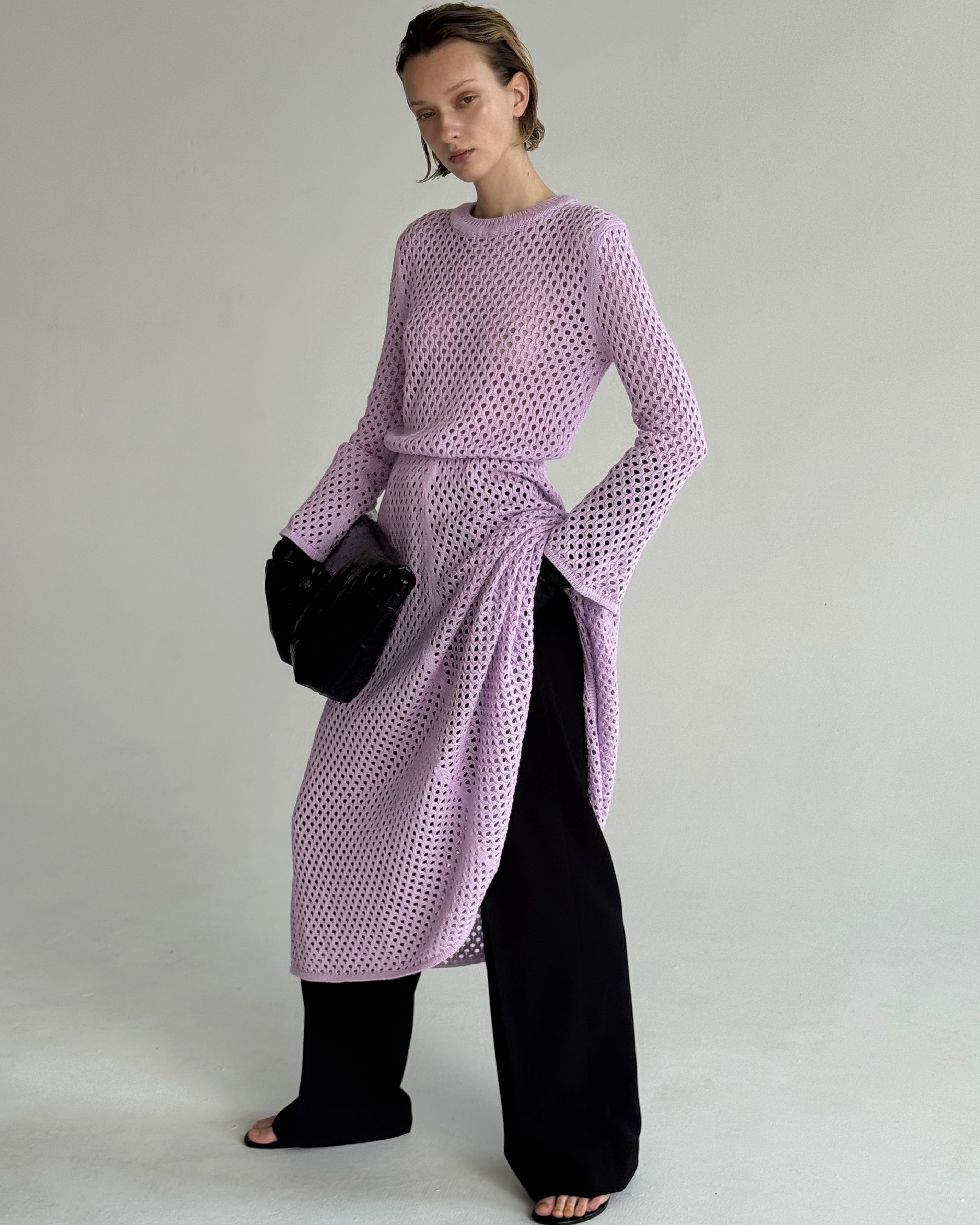 PAOLINA LAVENDER DRESS