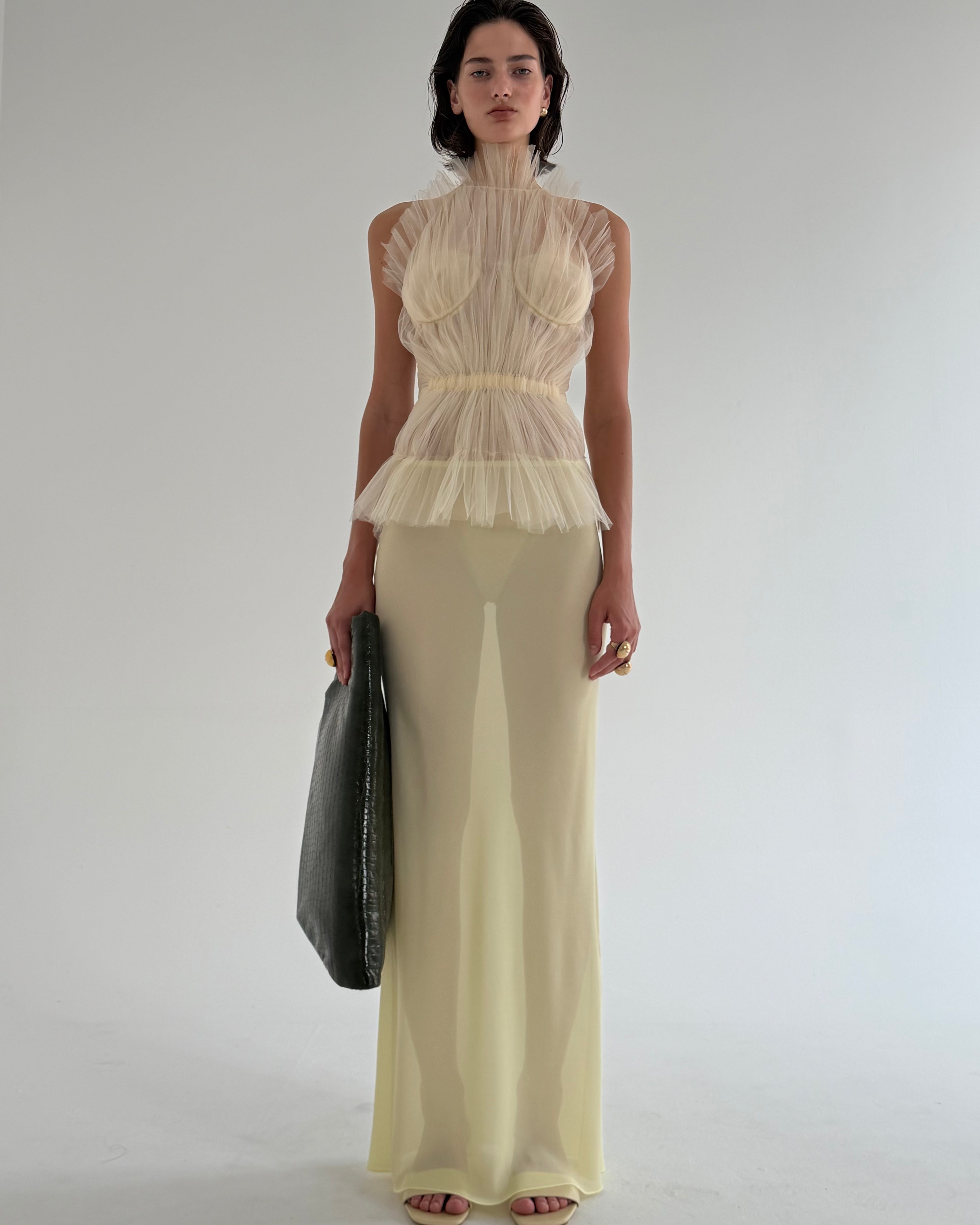 PATRIZZIA CHIFFON SKIRT