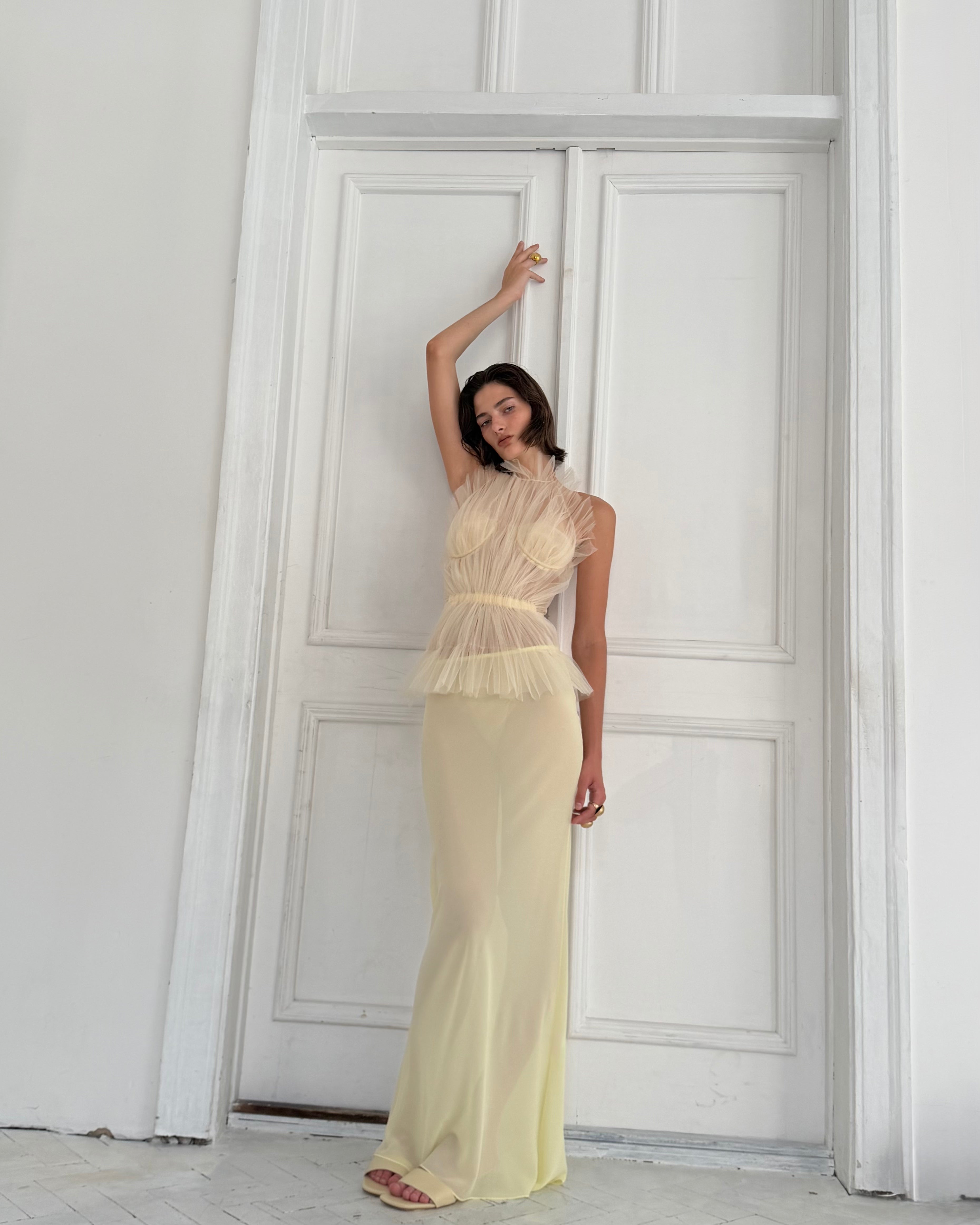 PATRIZZIA CHIFFON SKIRT