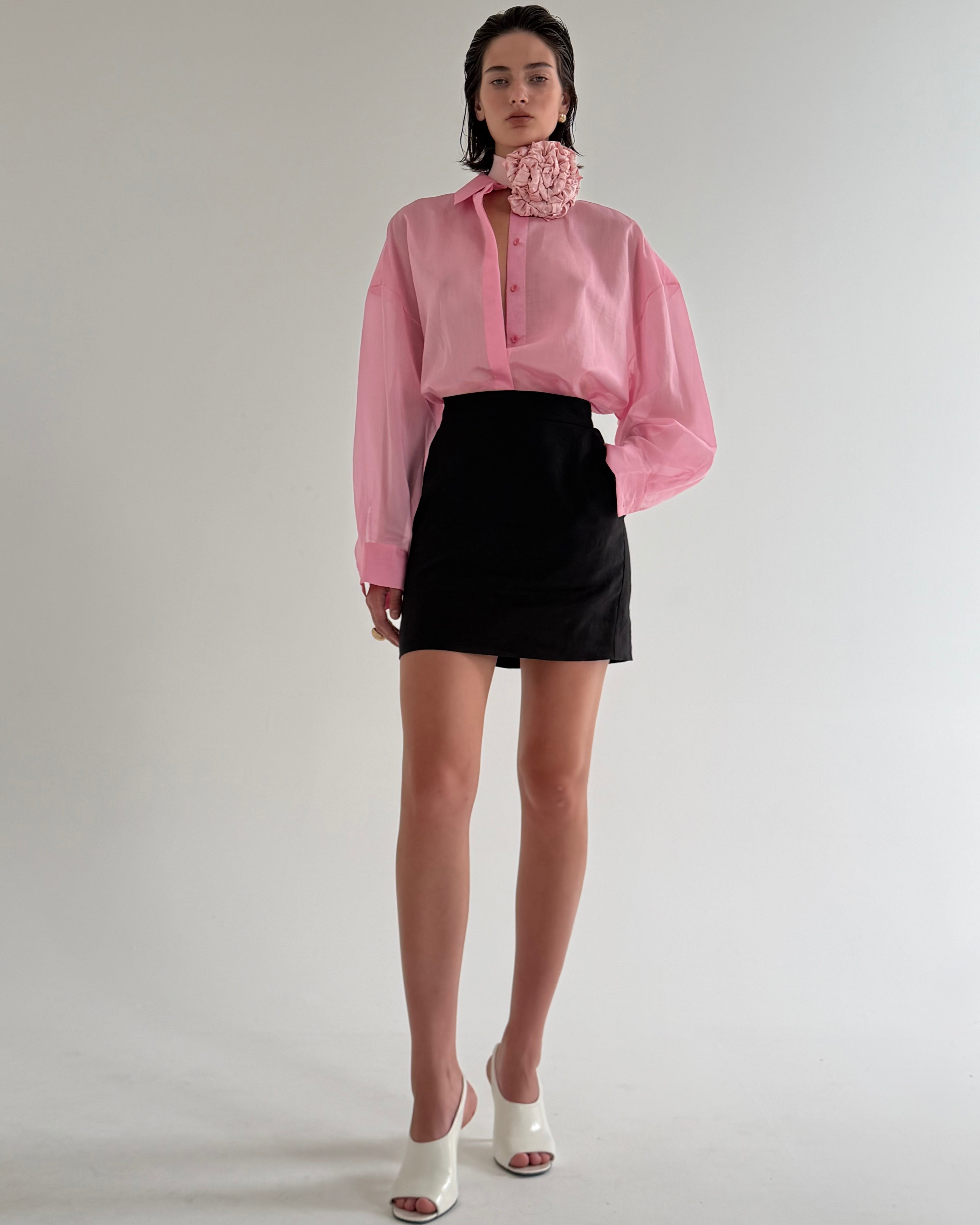MUSLIN PINK BLOUSE