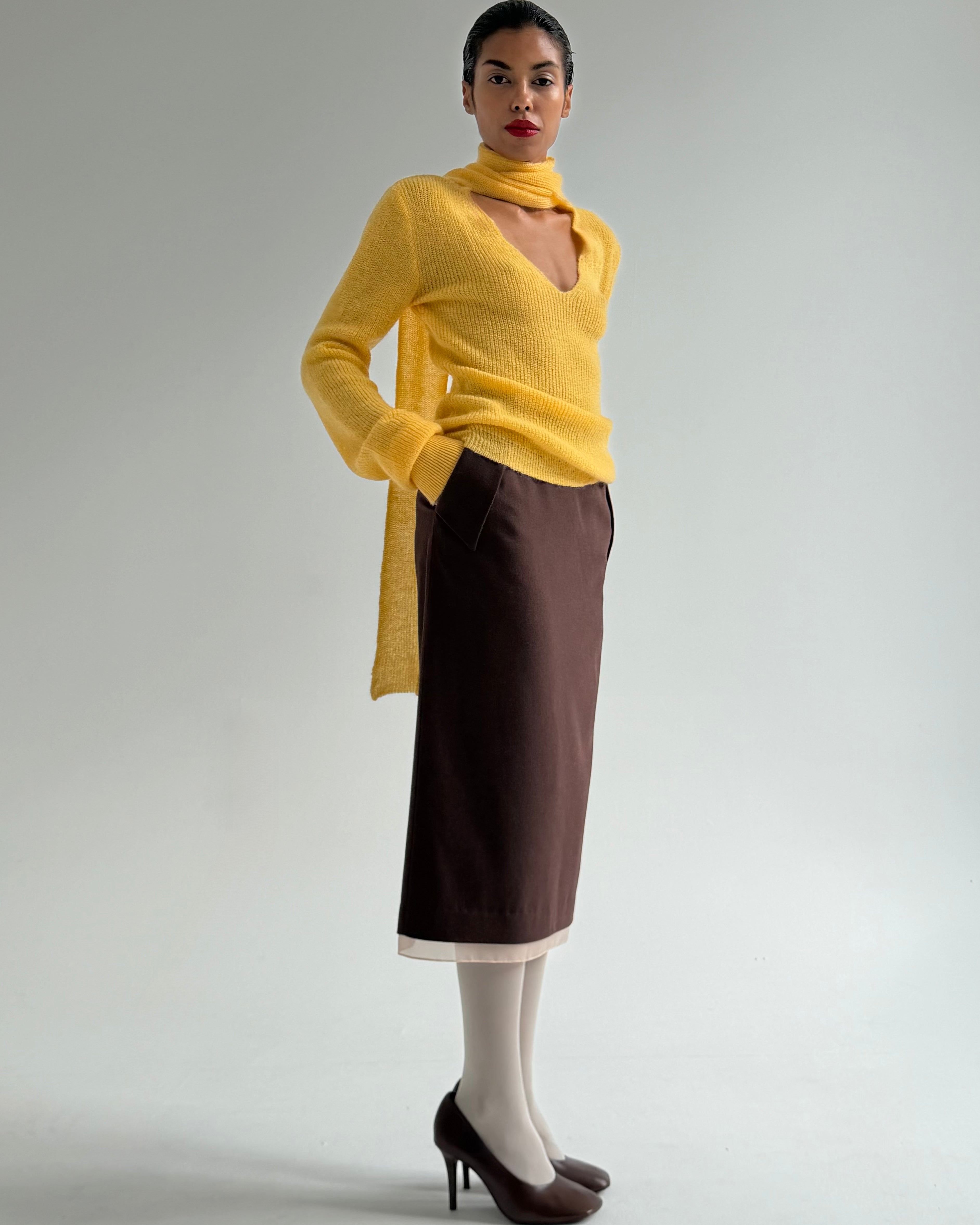 ELEANOR WOOL SKIRT