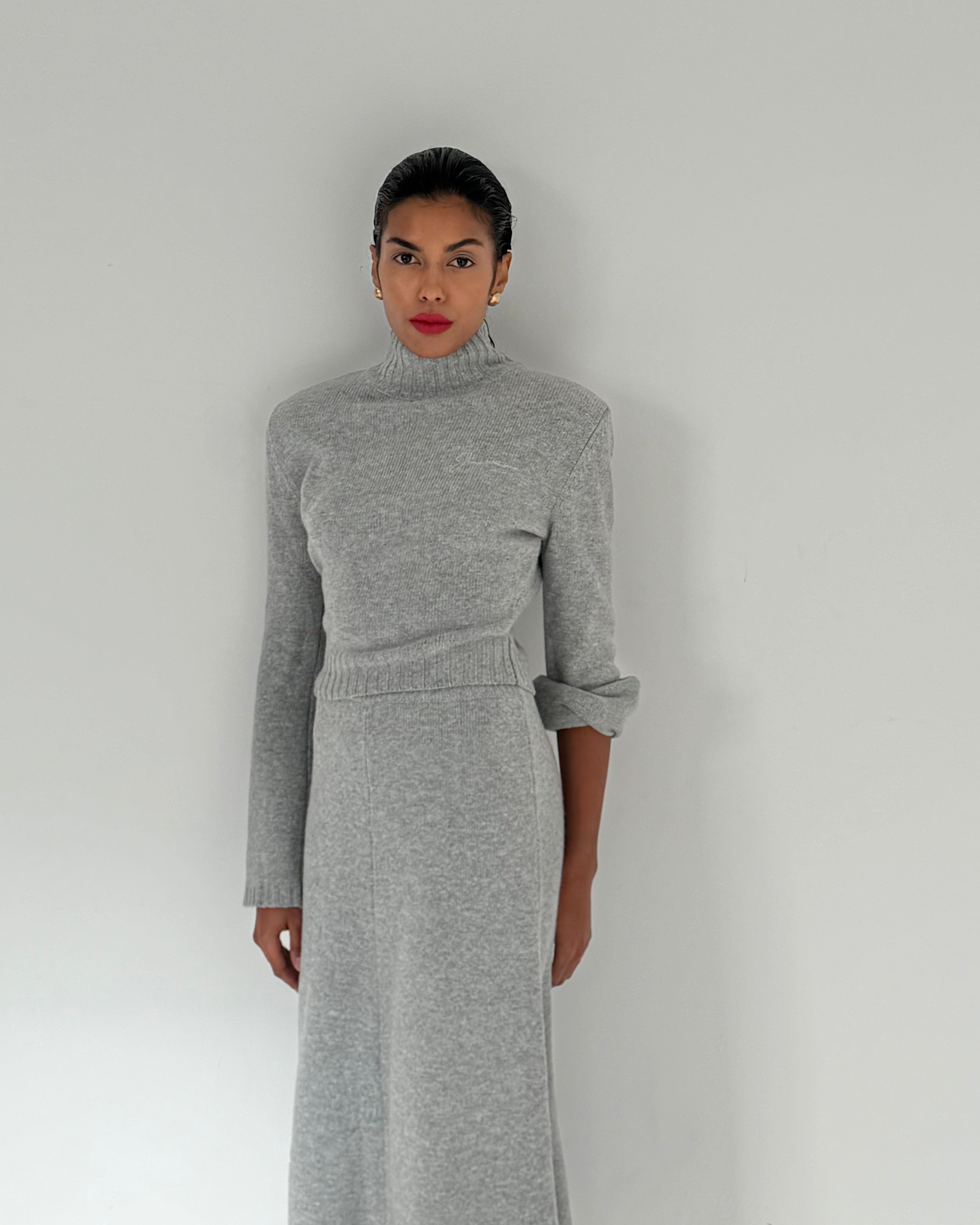 GRACE WOOL KNIT SET