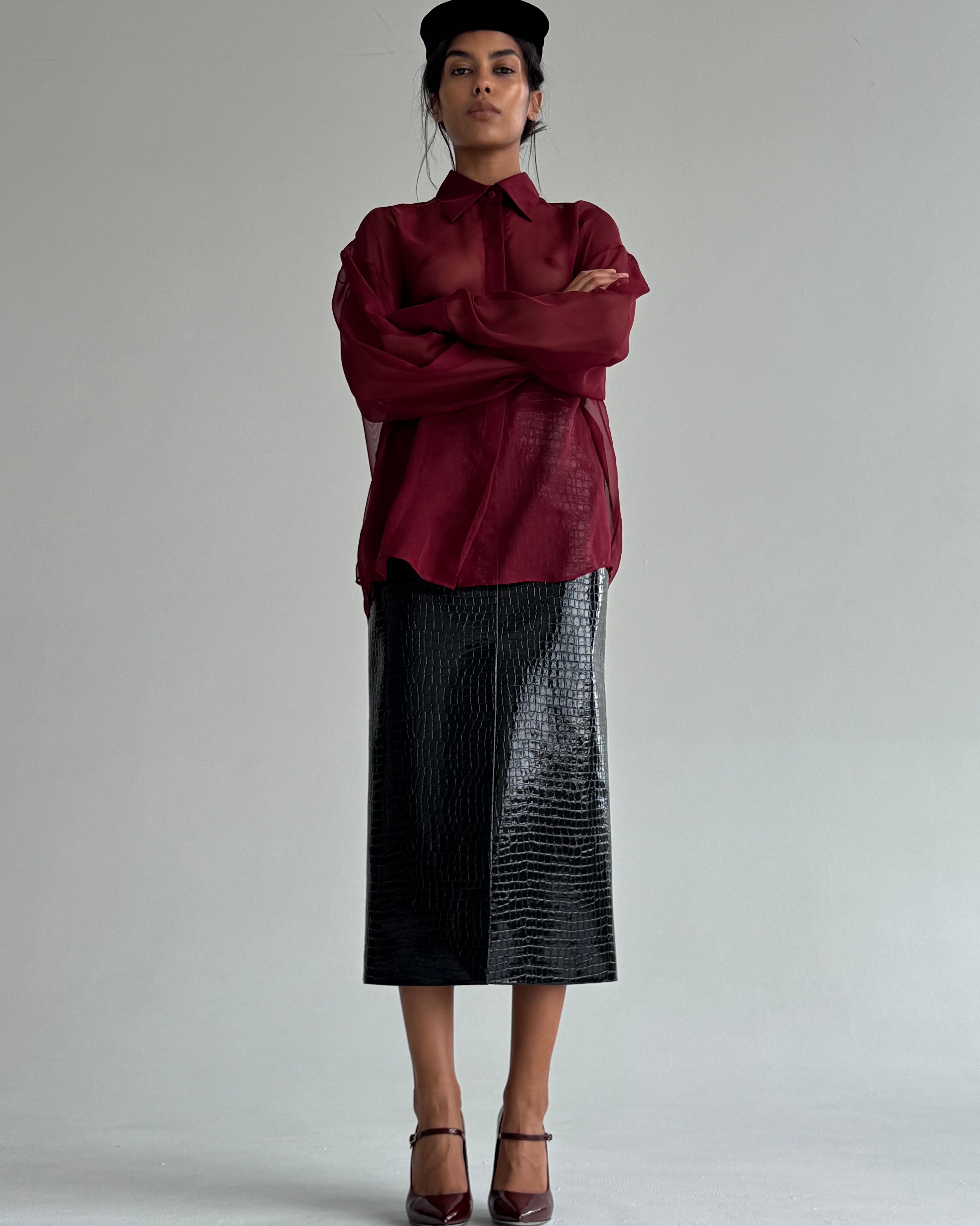 CHIFFON BLOUSE