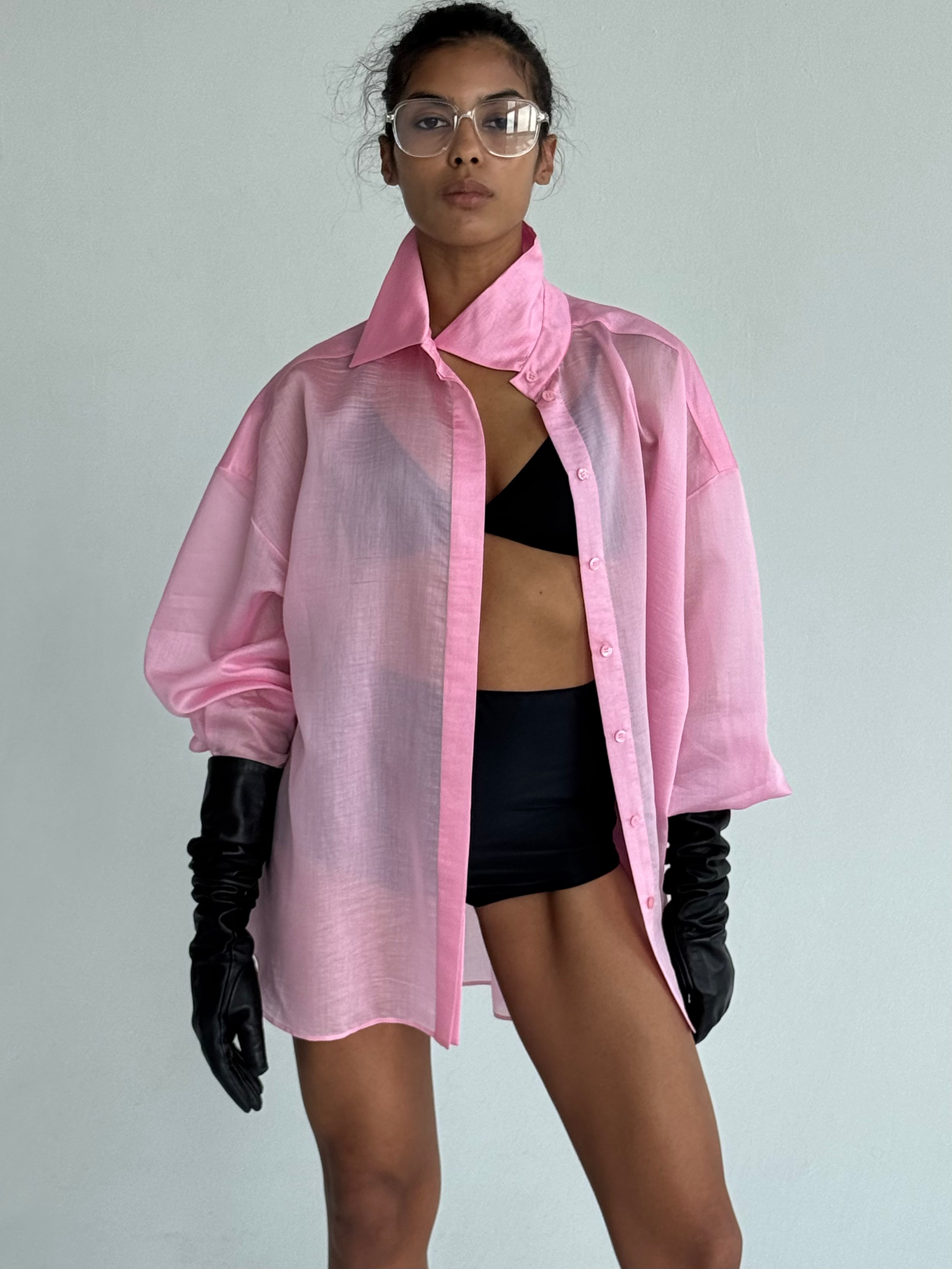 MUSLIN PINK BLOUSE