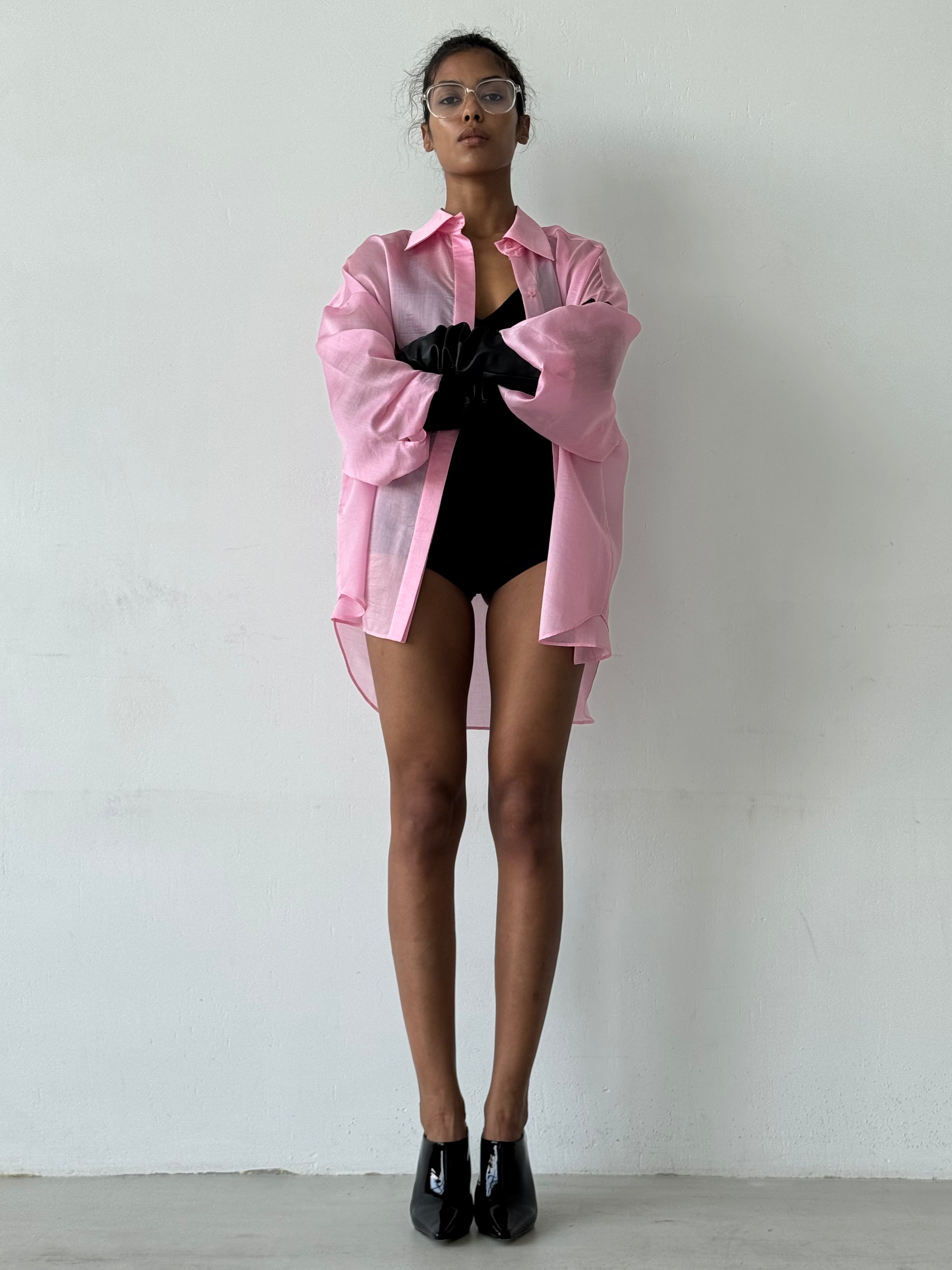 MUSLIN PINK BLOUSE