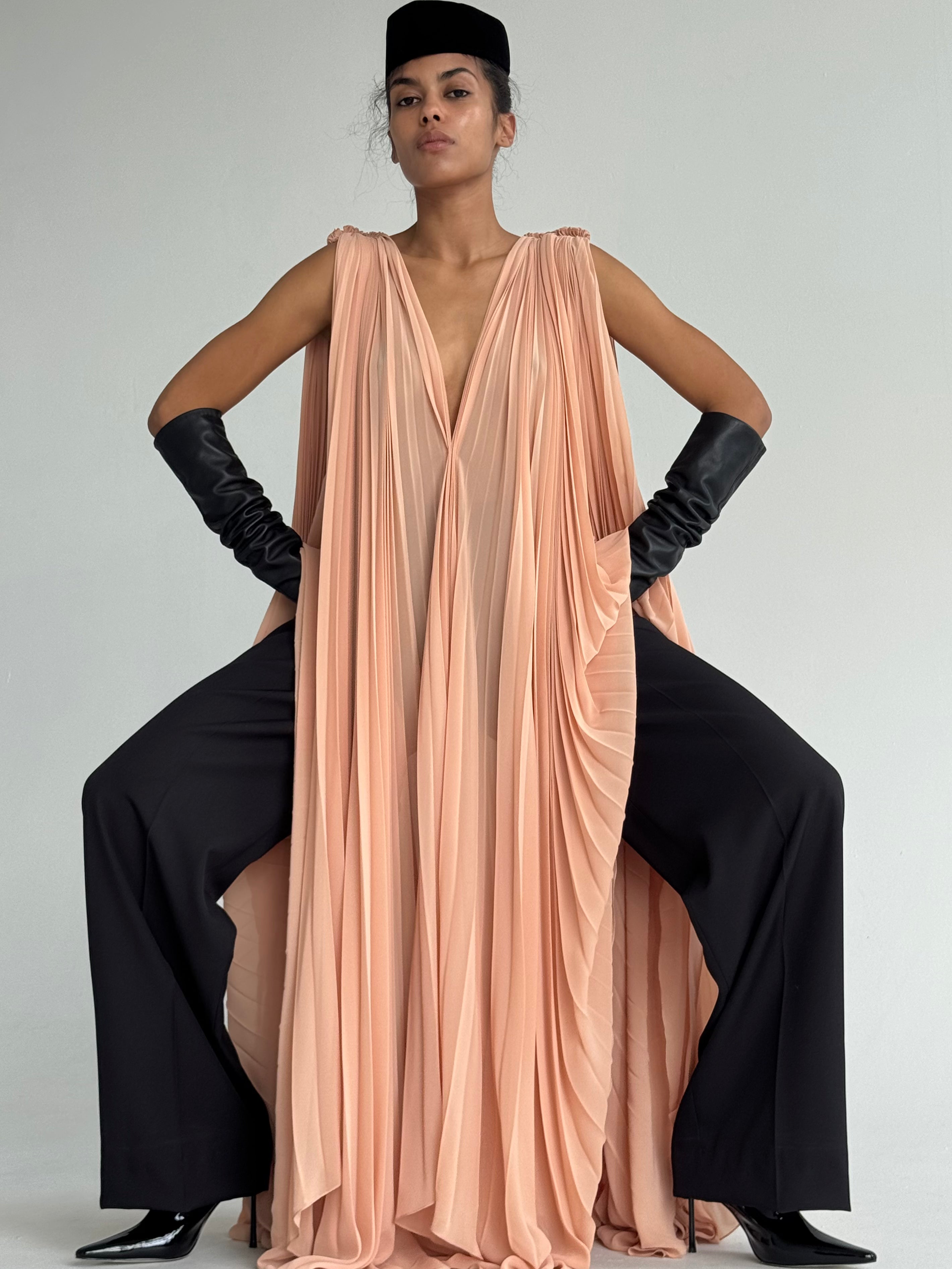 ANGEL BEIGE DRESS