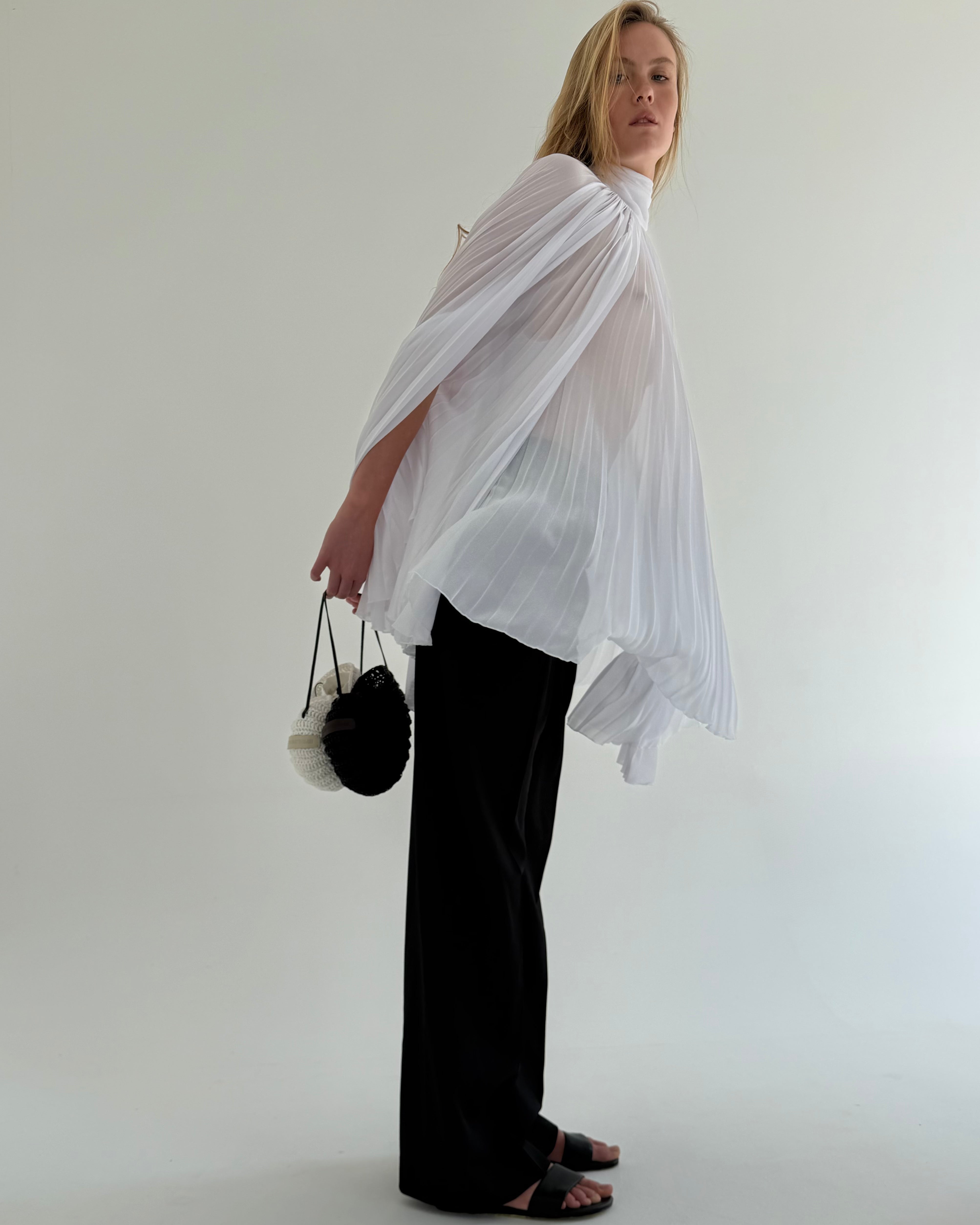 VIVIAN PLEATED DRESS
