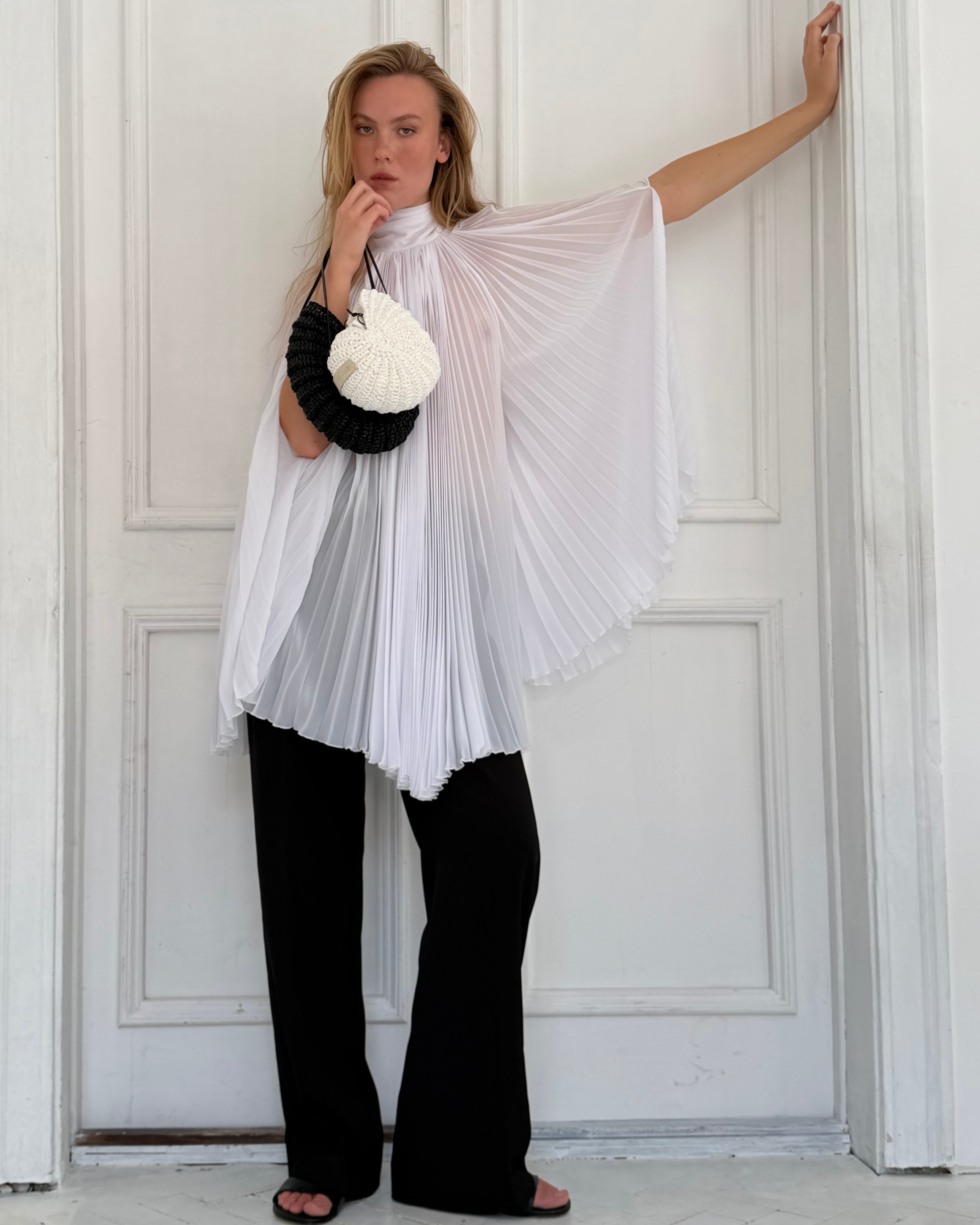VIVIAN PLEATED DRESS