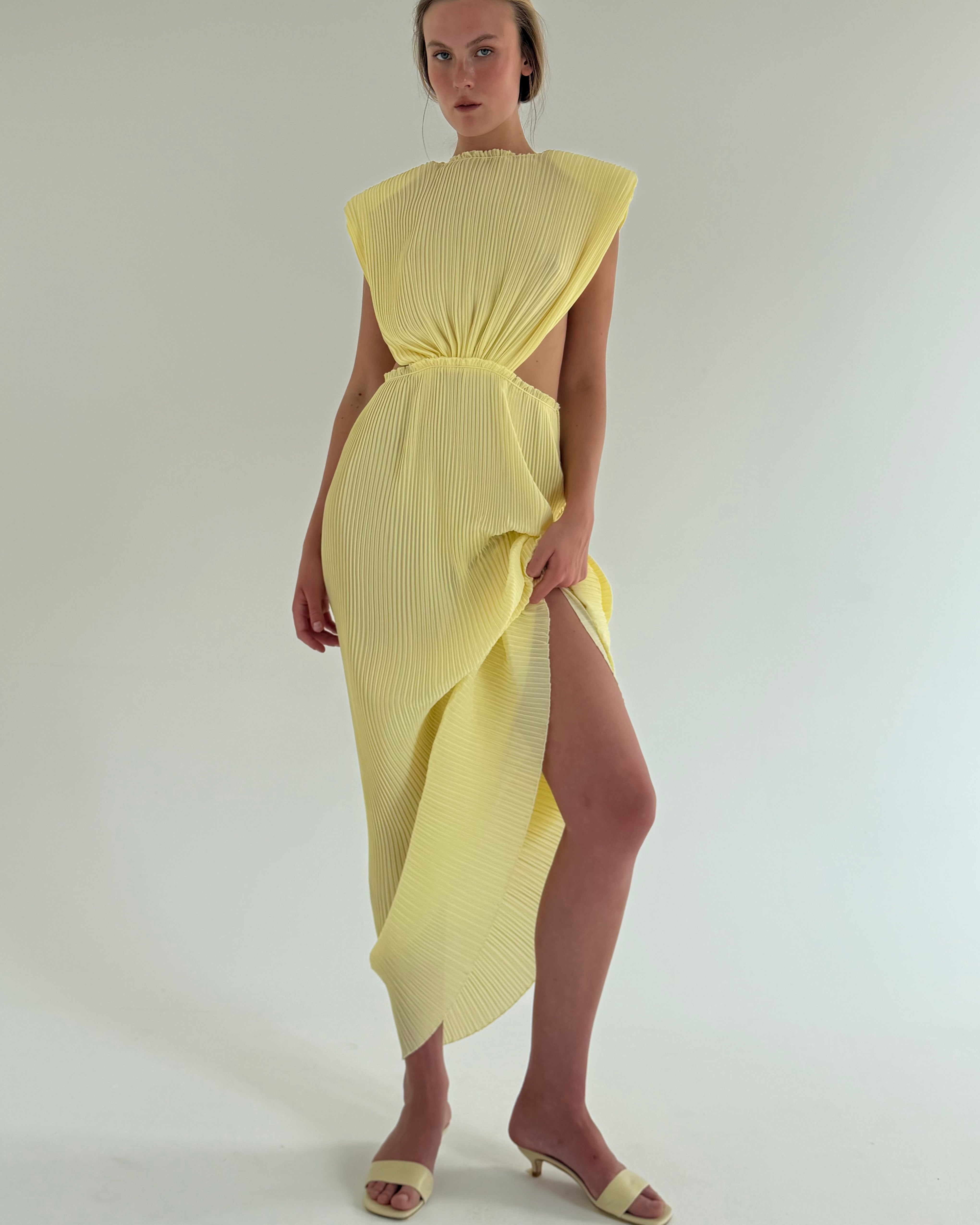 Greek Chiffon Dress