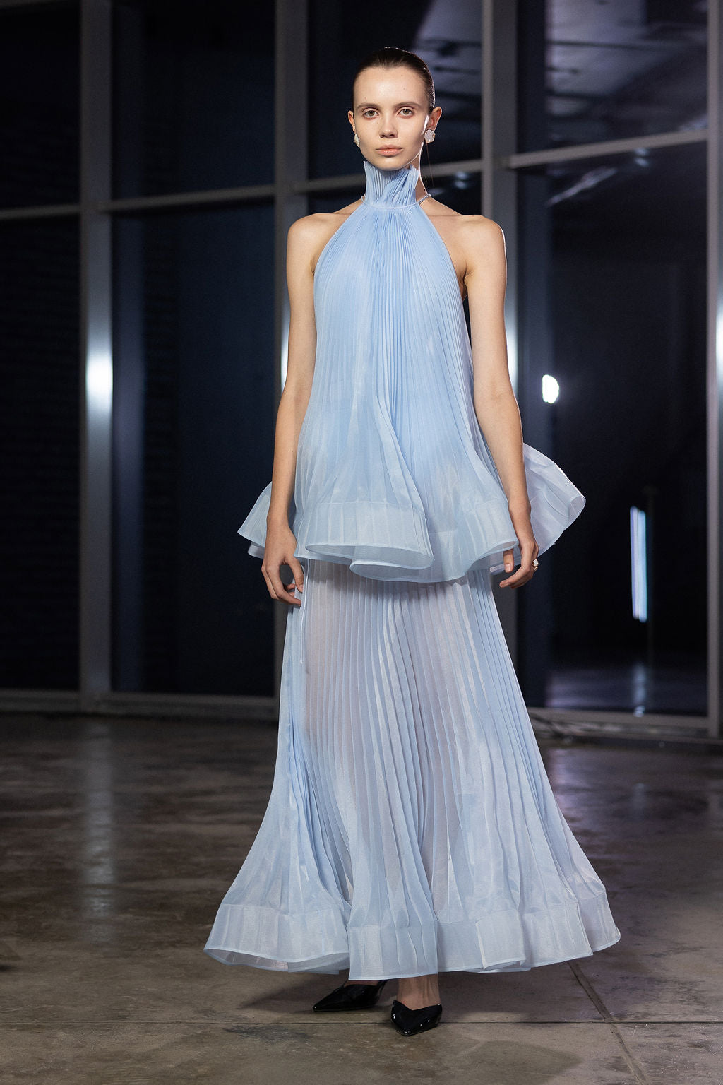 EVELYN PLEATED SET