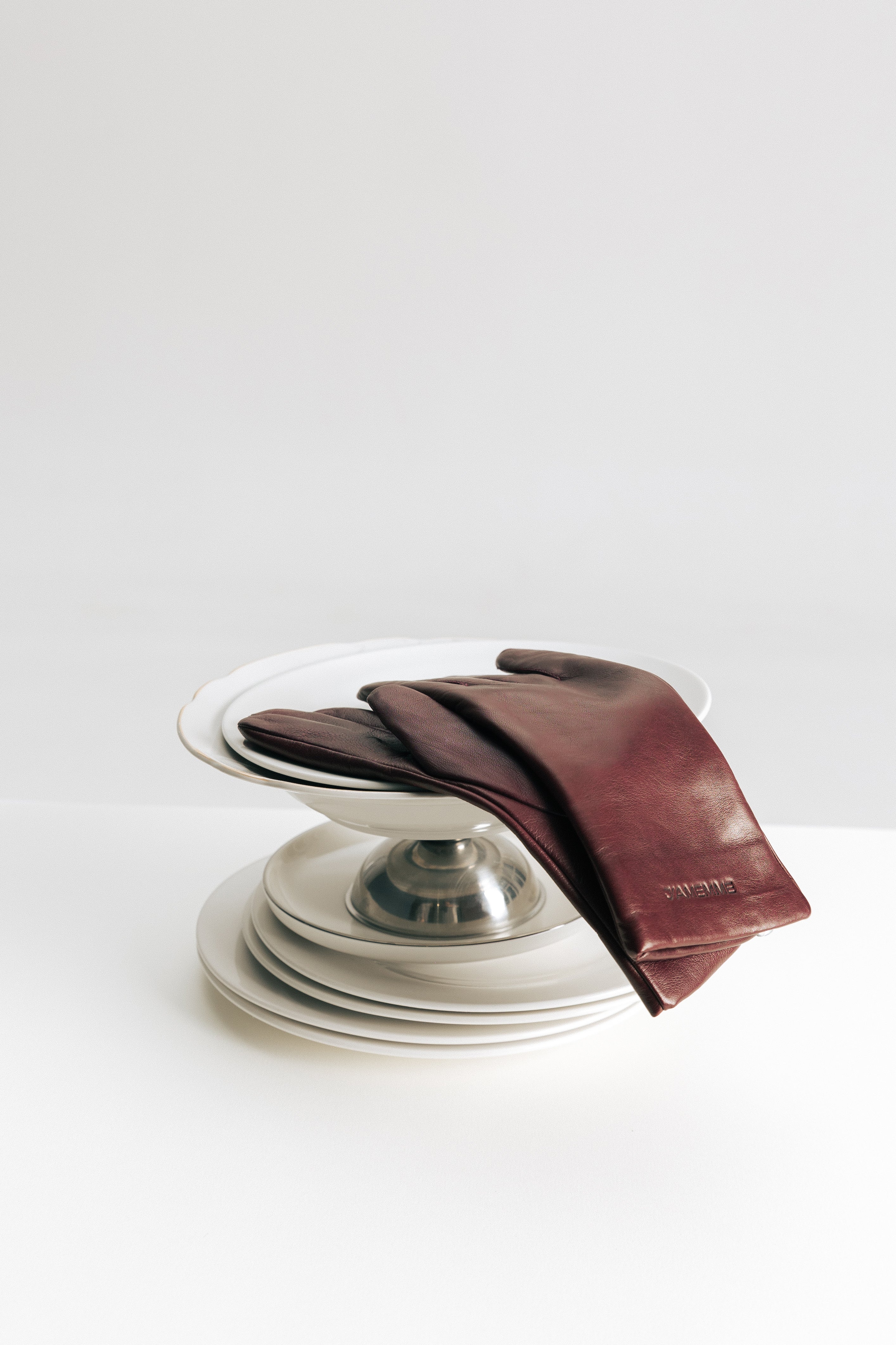 MARSALA LEATHER GLOVES