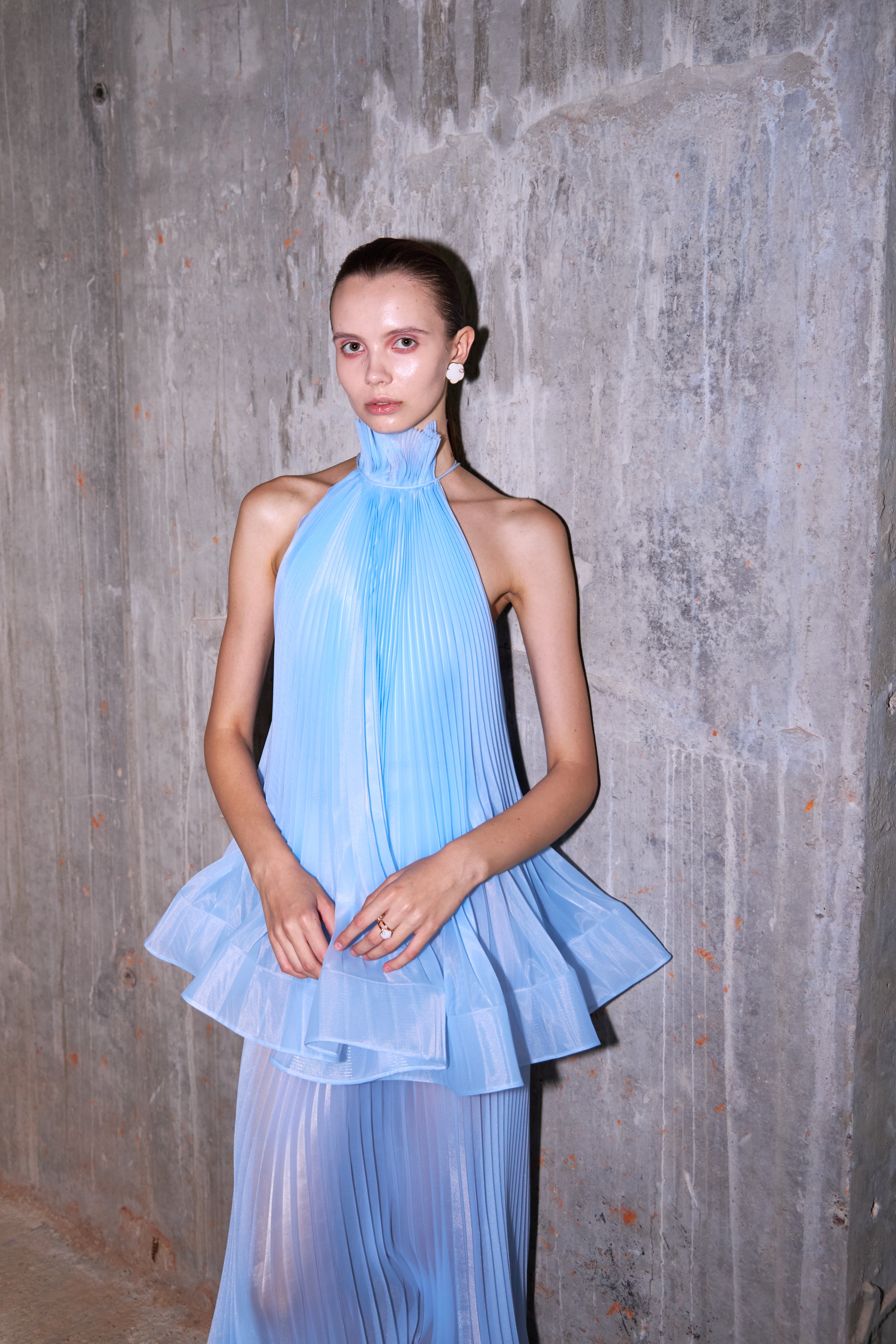 EVELYN PLEATED SET