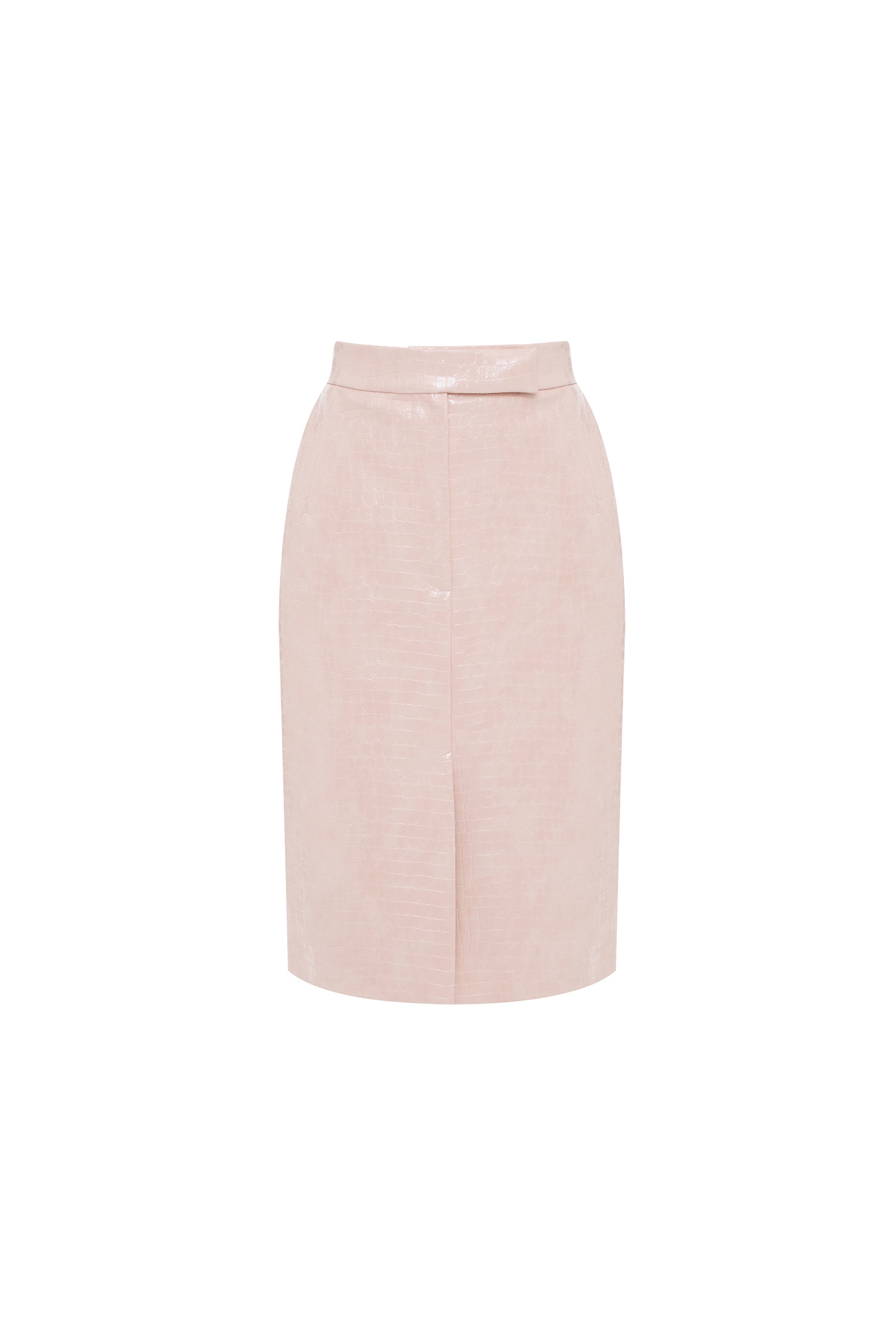 Croco Pink Skirt