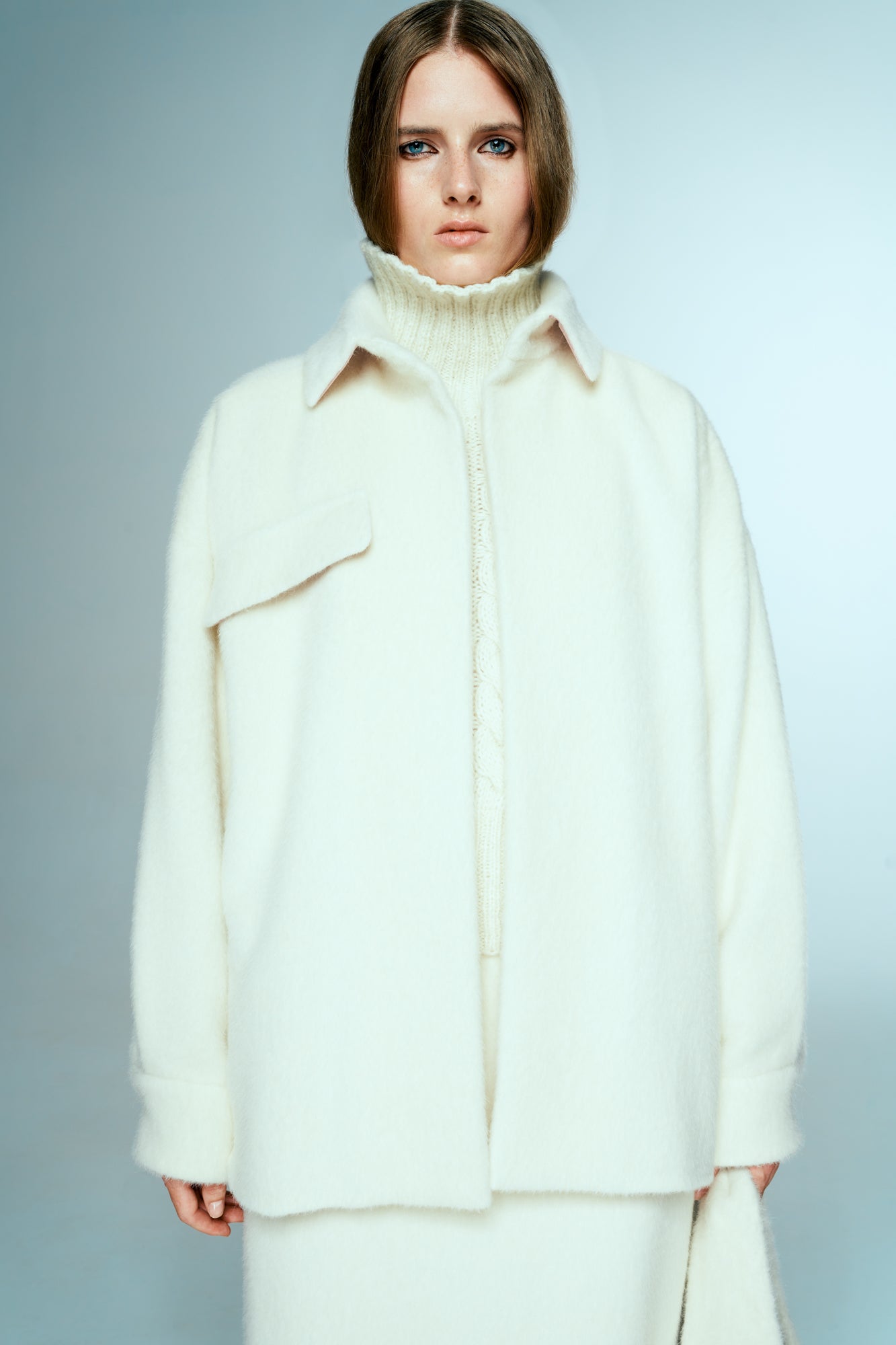 ARCTIQUE FLUFFY SHIRT
