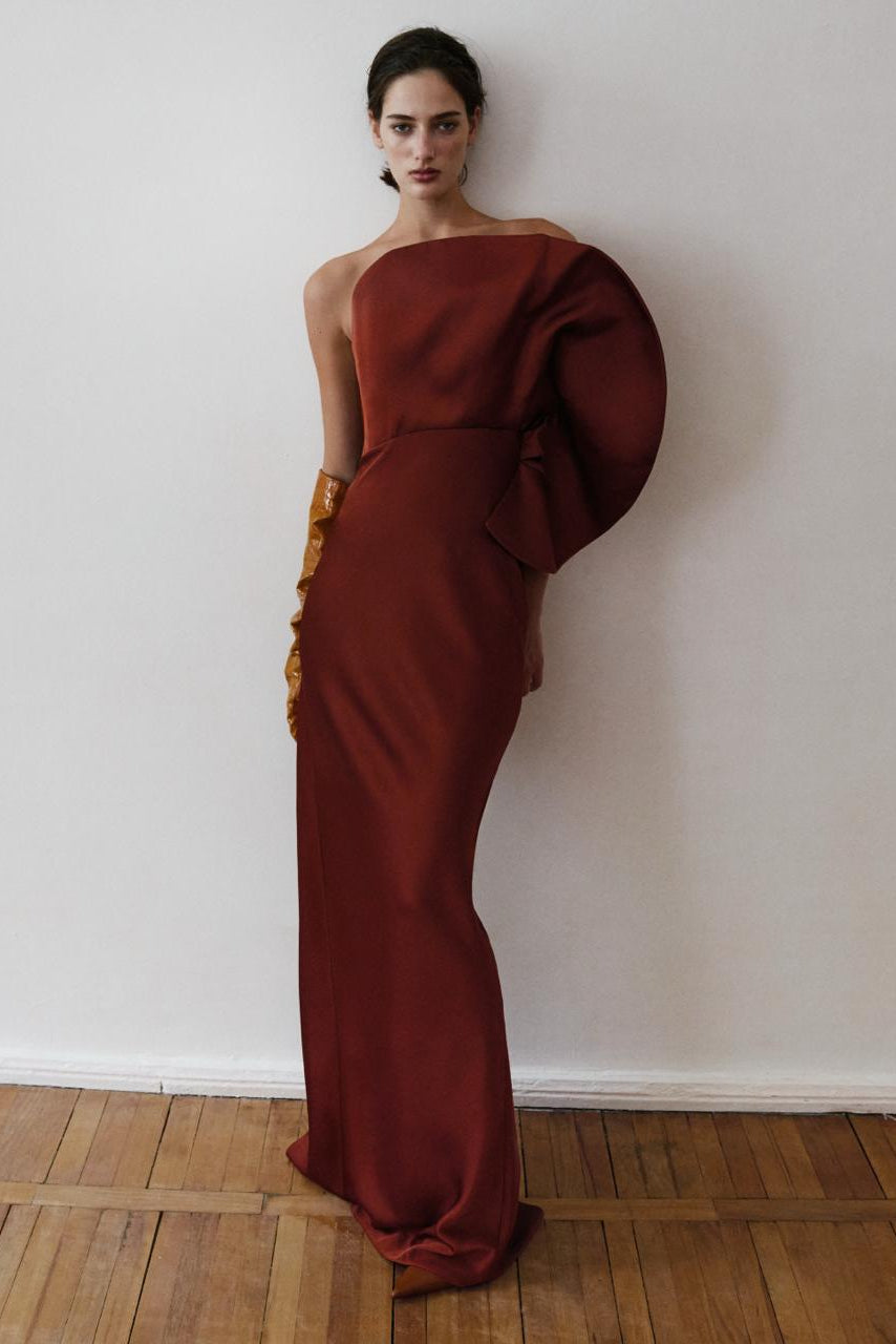 MANON TERRACOTTA DRESS