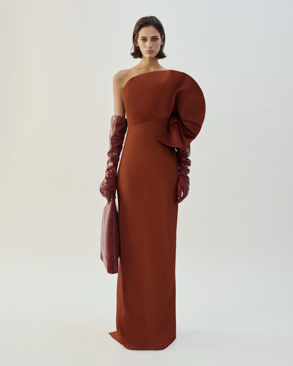 MANON TERRACOTTA DRESS