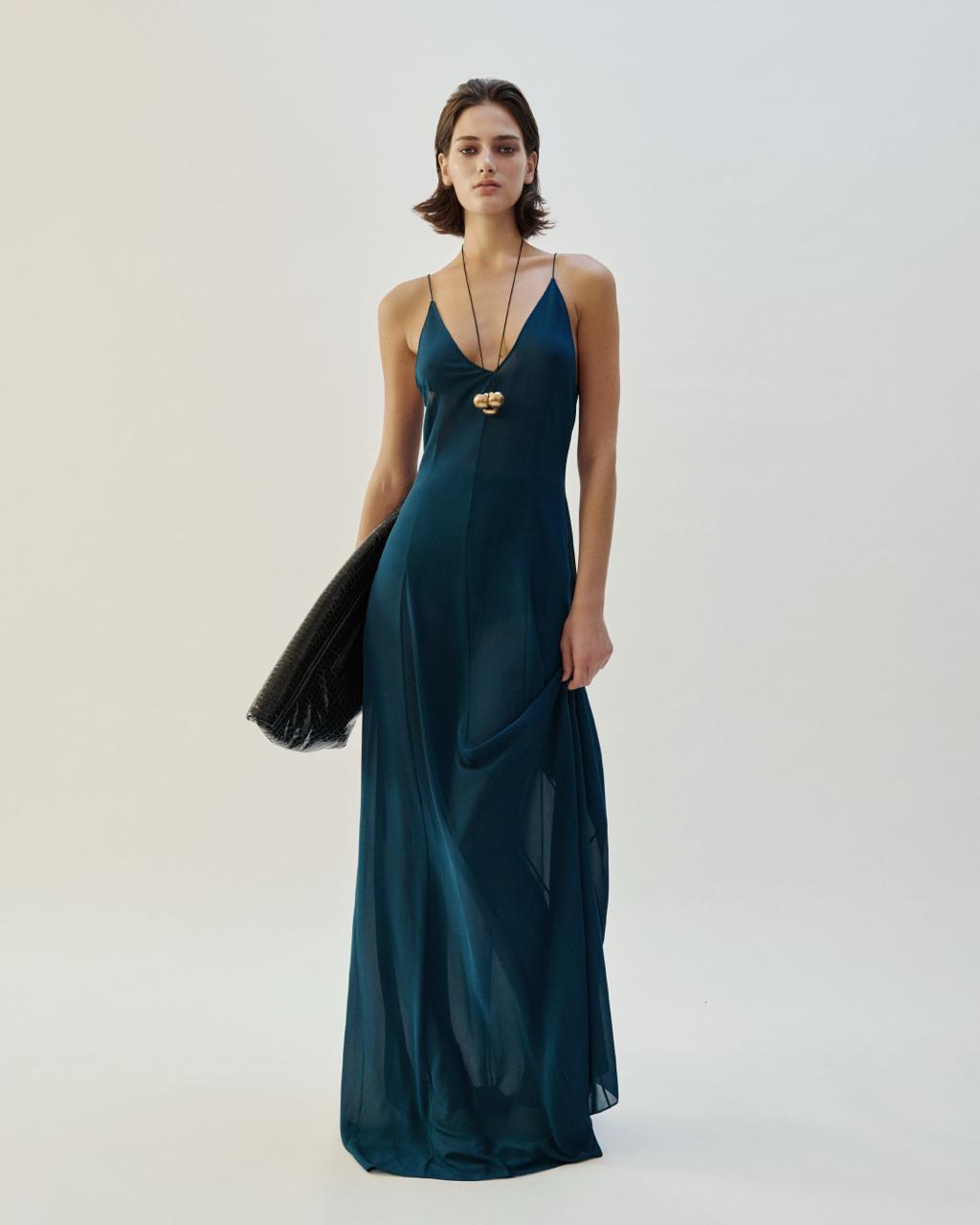 Tea Chiffon Dress