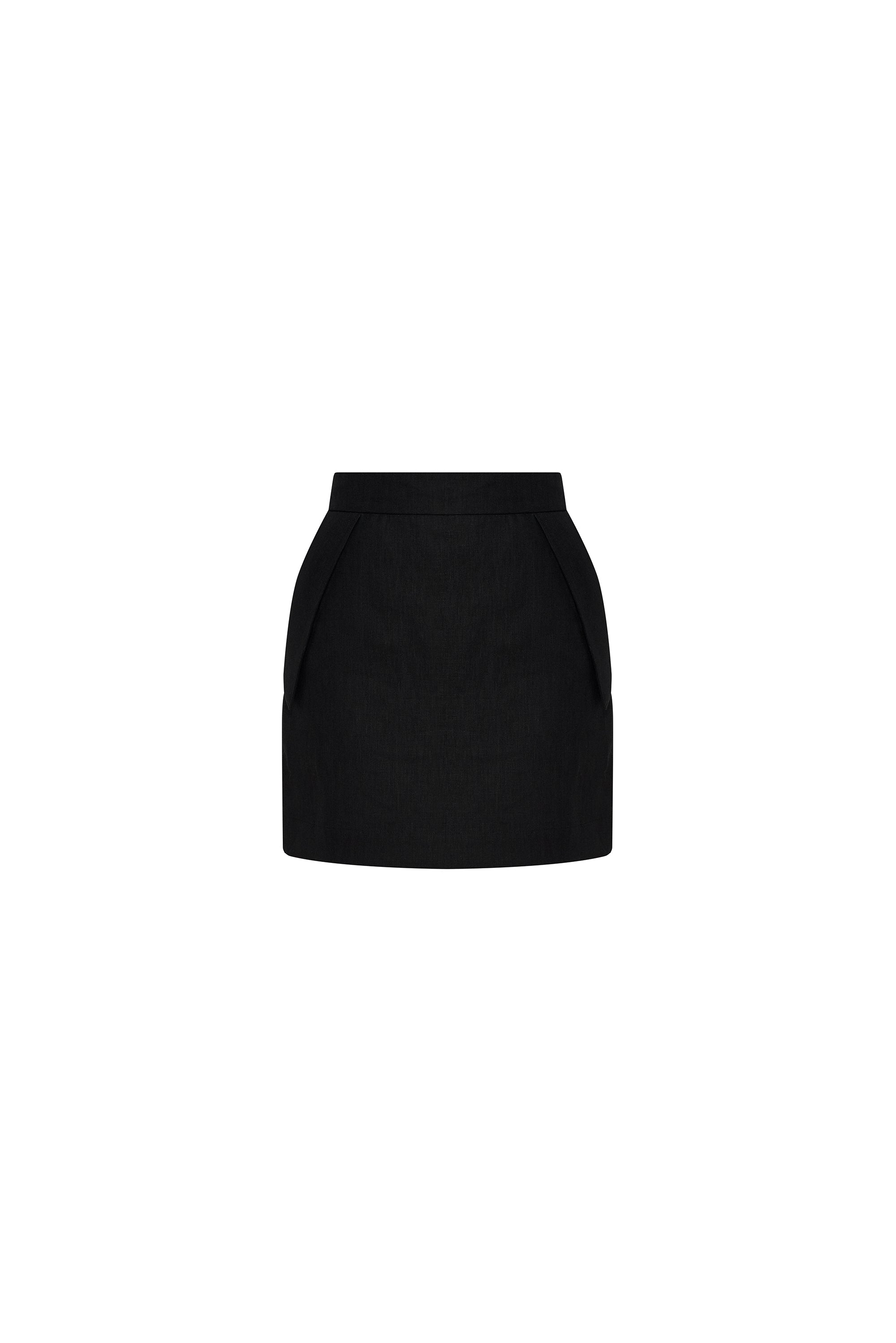 TYRA BLACK MINI SKIRT