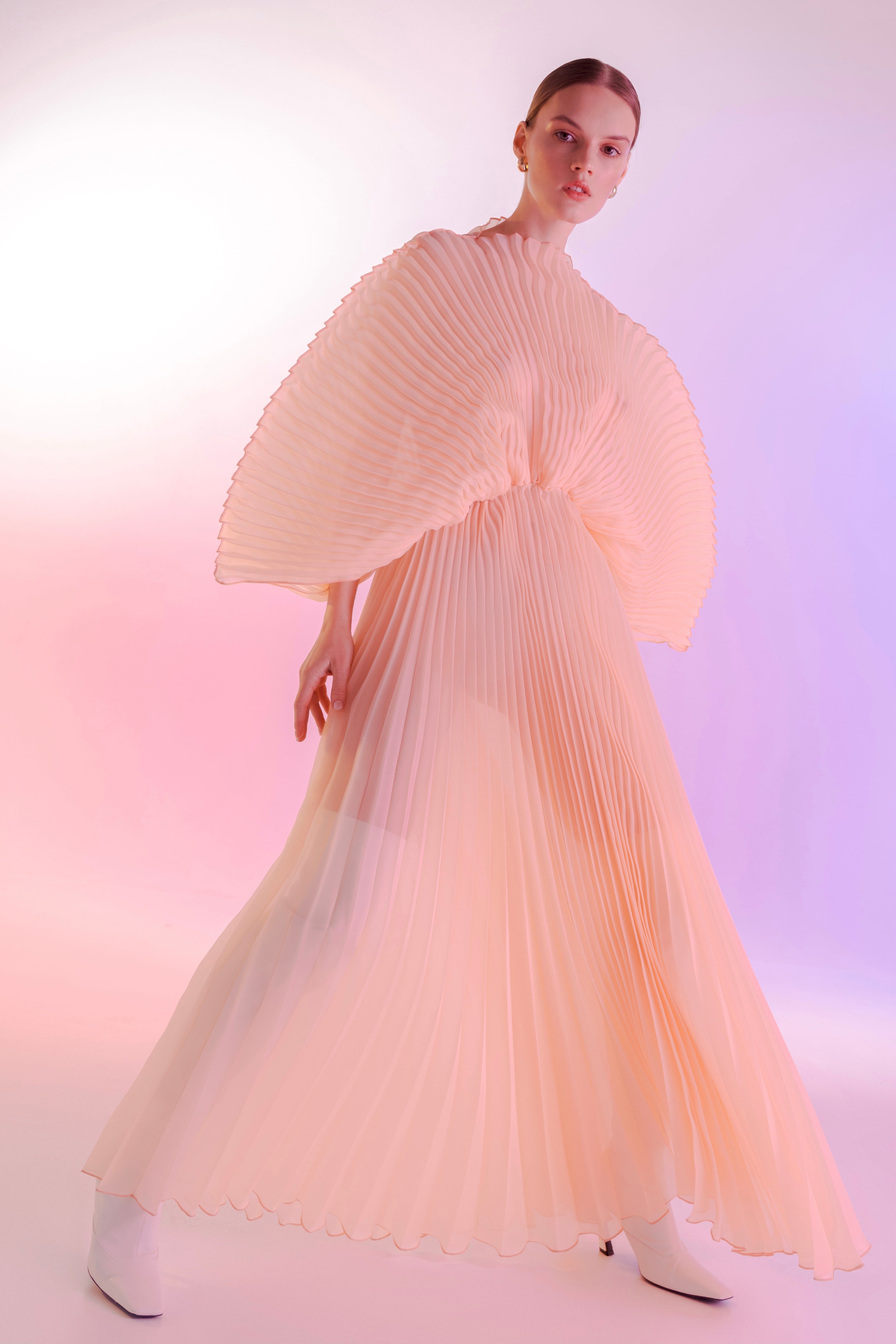 CLOUD BLUSH DRESS