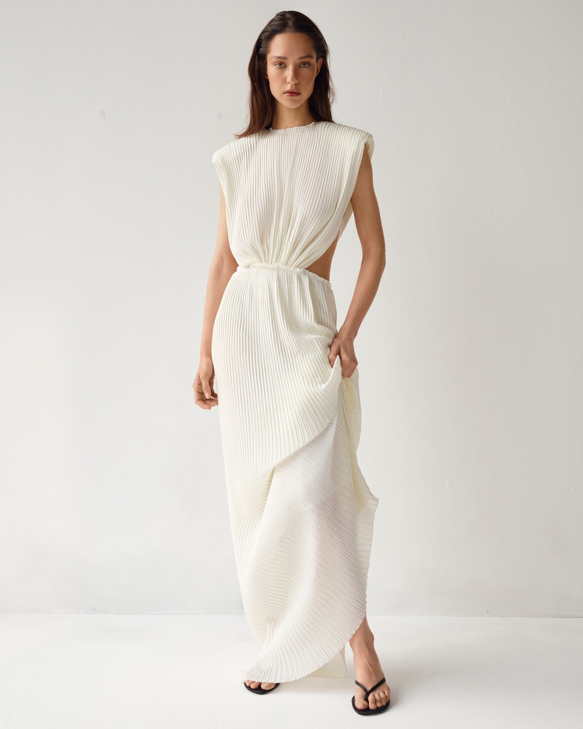 Greek Chiffon Dress